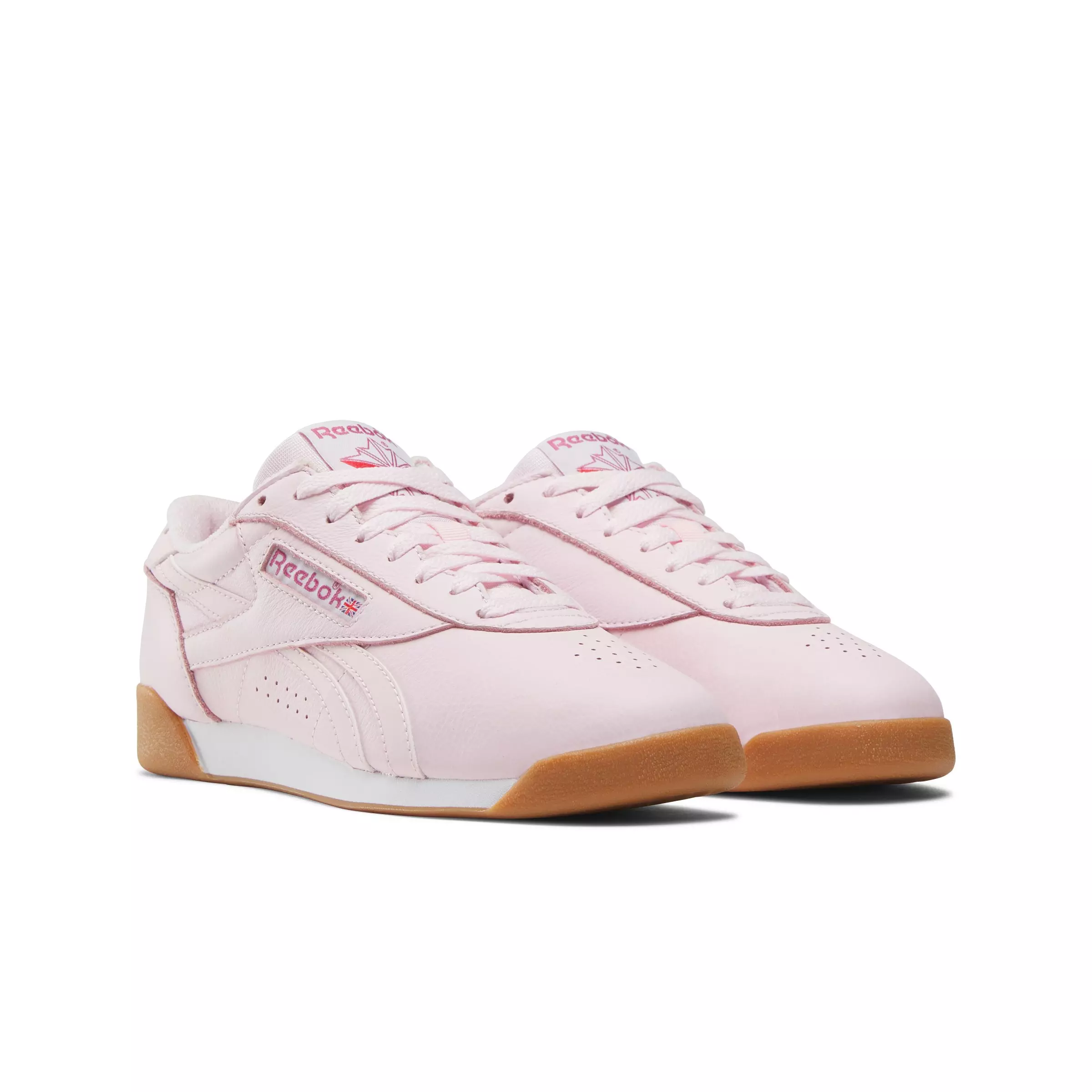 Reebok Freestyle Lo "Frosted Berry/Studio Pink/Gum" Women's Shoe - BERRY/PINK/GUM