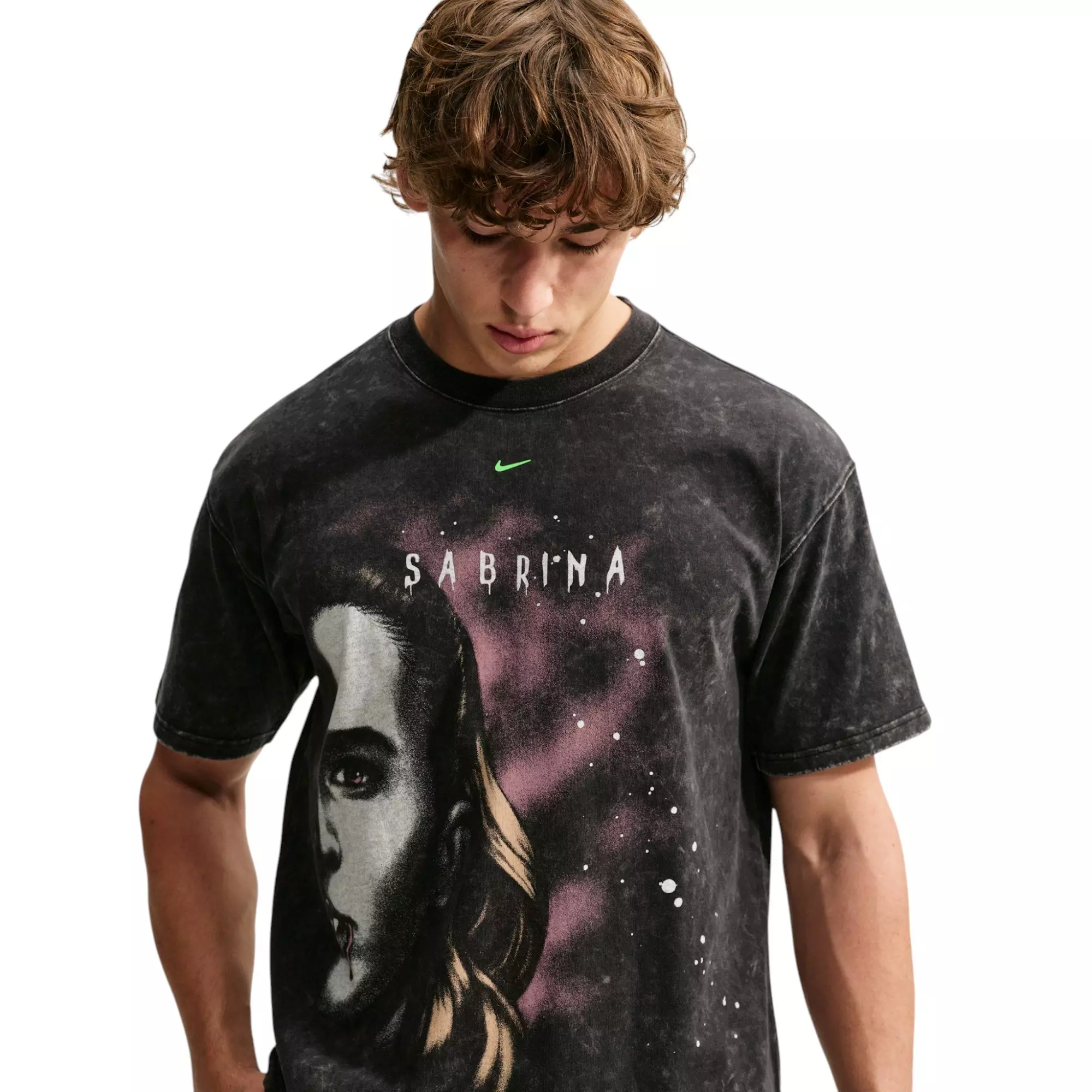 Nike Sabrina "Halloween" Men's Basketball Tee - BLACK