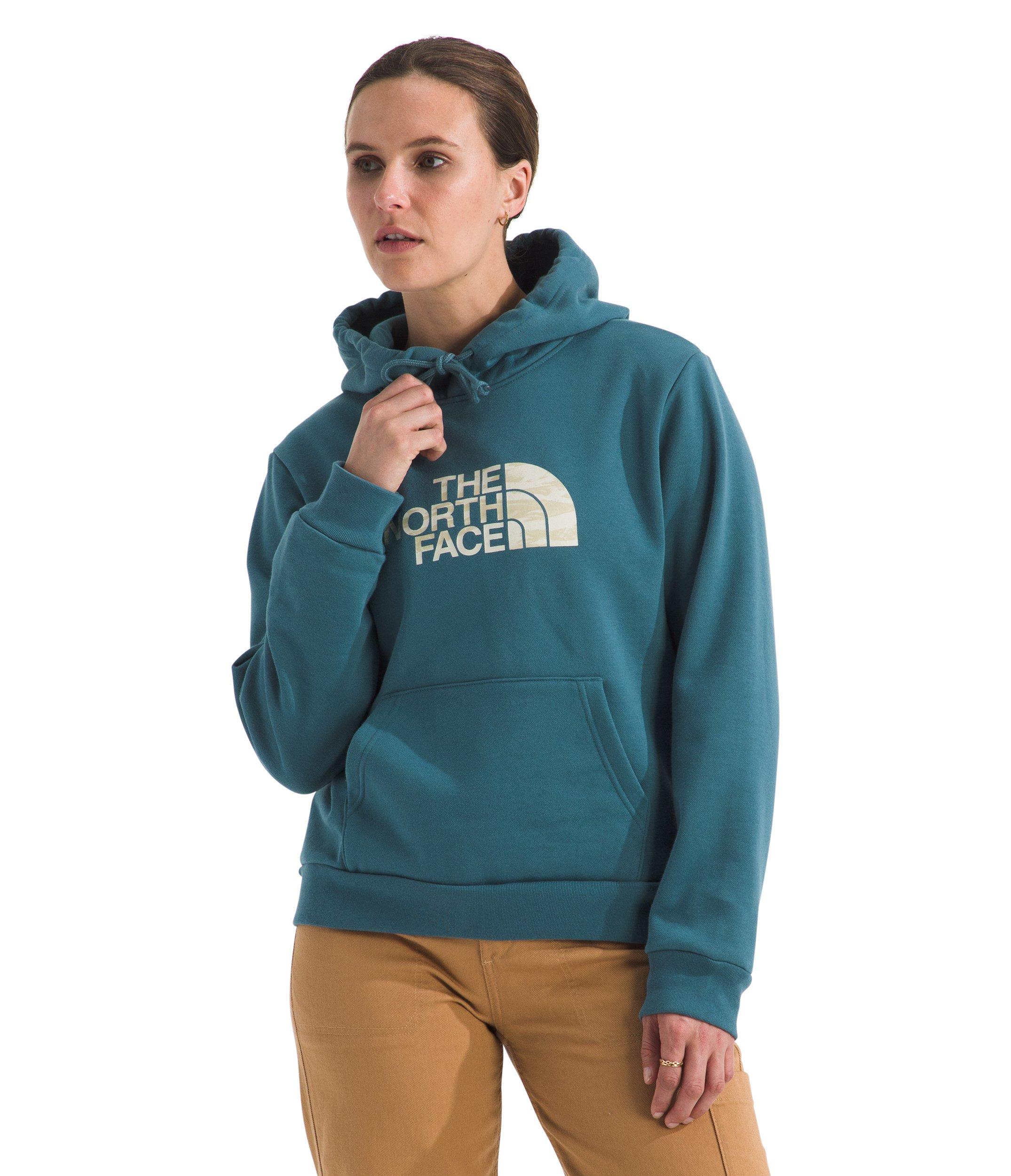 The North Face Women&rsquo;s Evolution Edge Of Light Half Dome Hoodie -Teal - TEAL Thumbnail View 1