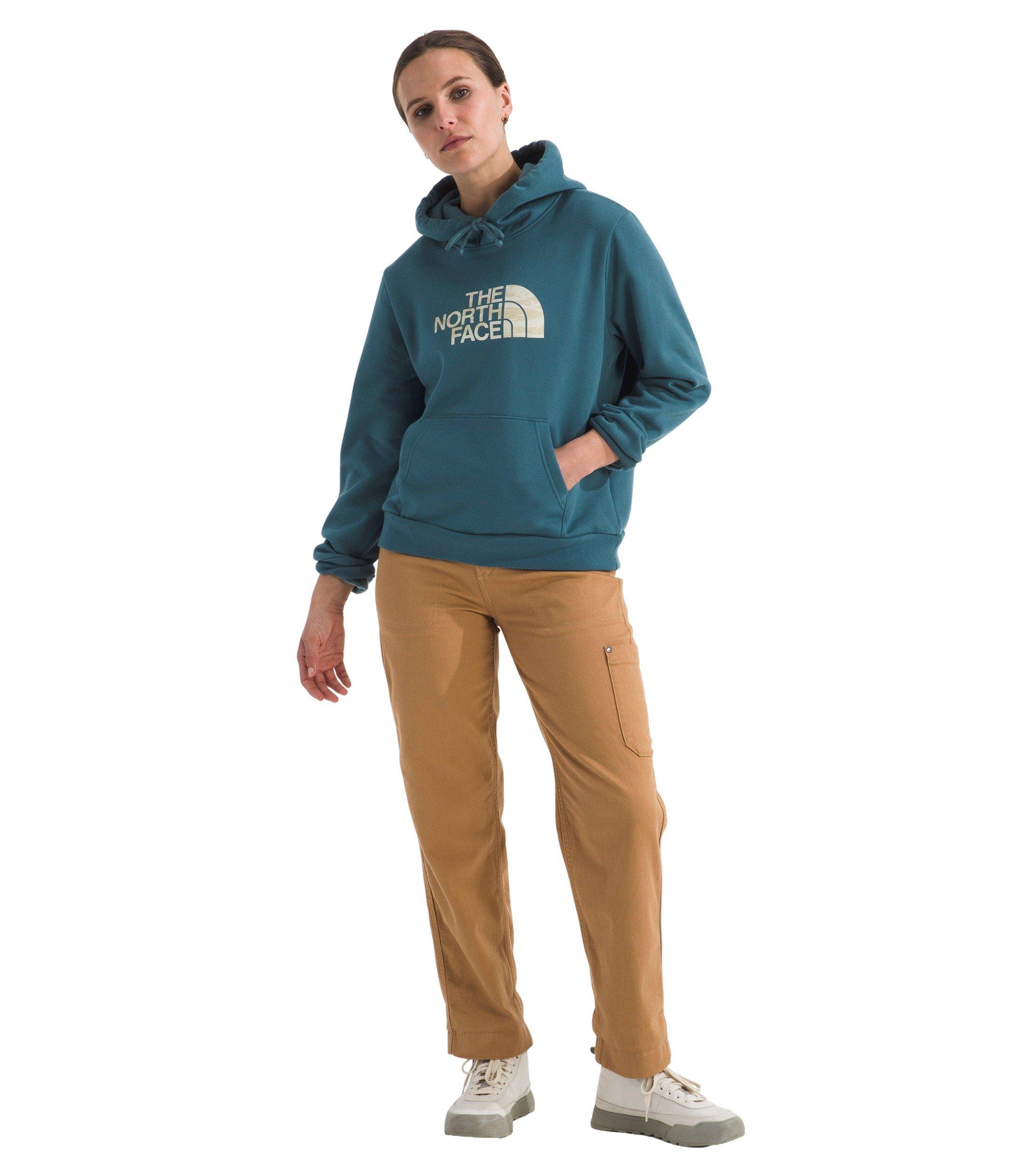 The North Face Women&rsquo;s Evolution Edge Of Light Half Dome Hoodie -Teal - TEAL Thumbnail View 3