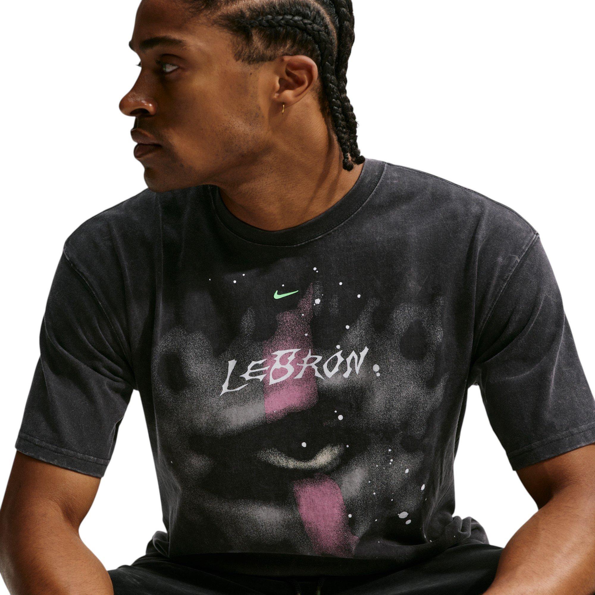 Nike LeBron "Halloween" Men's Basketball Tee - BLACK