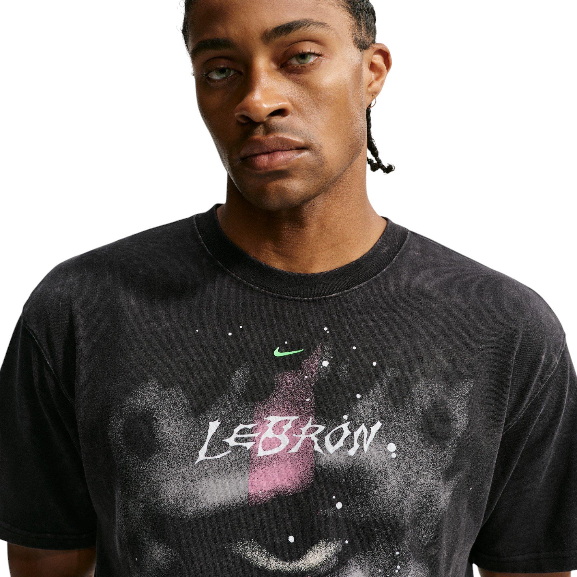 Nike LeBron "Halloween" Men's Basketball Tee - BLACK