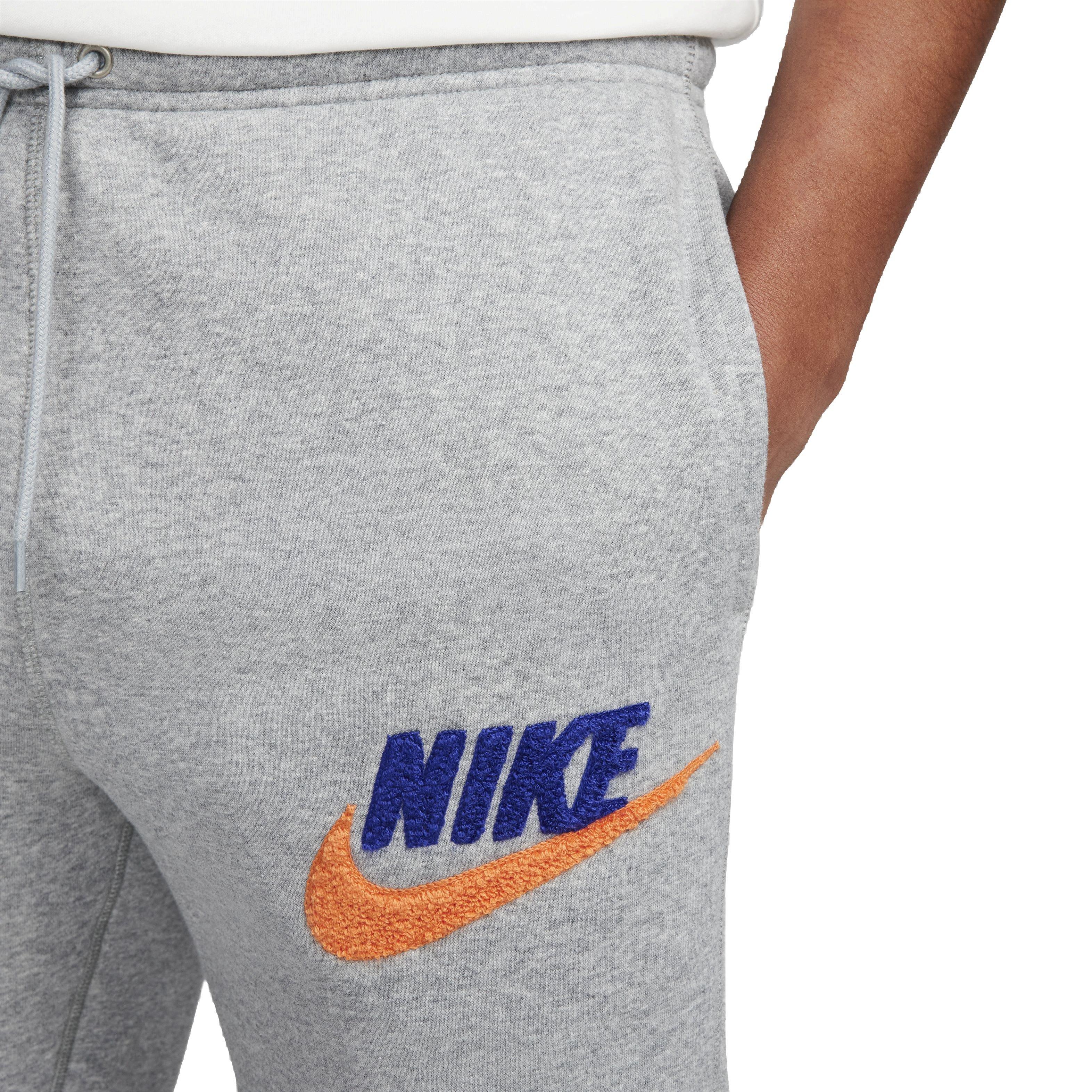 Nike Men's Club Fleece Joggers - DK GREY Thumbnail View 3