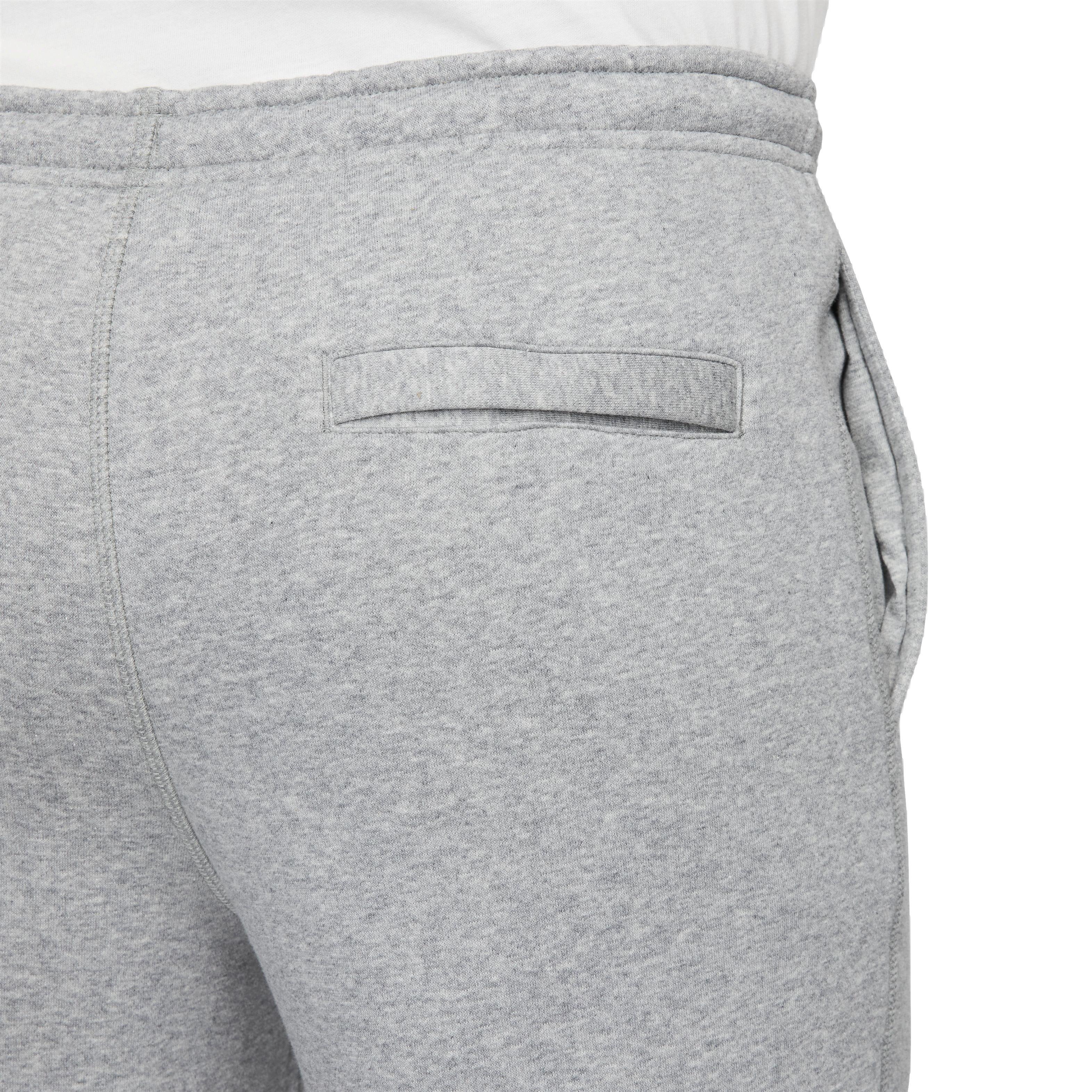 Nike Men's Club Fleece Joggers - DK GREY Thumbnail View 4