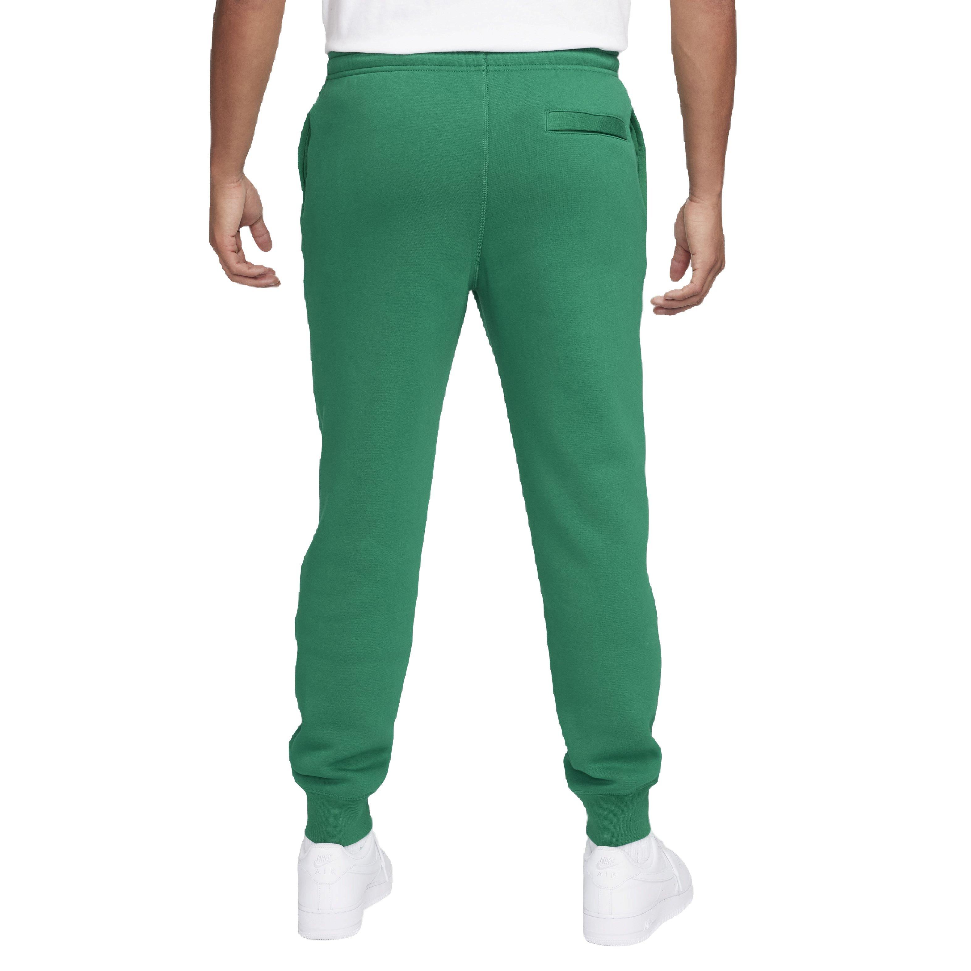 Nike Men's Club Fleece Joggers - GREEN Thumbnail View 2