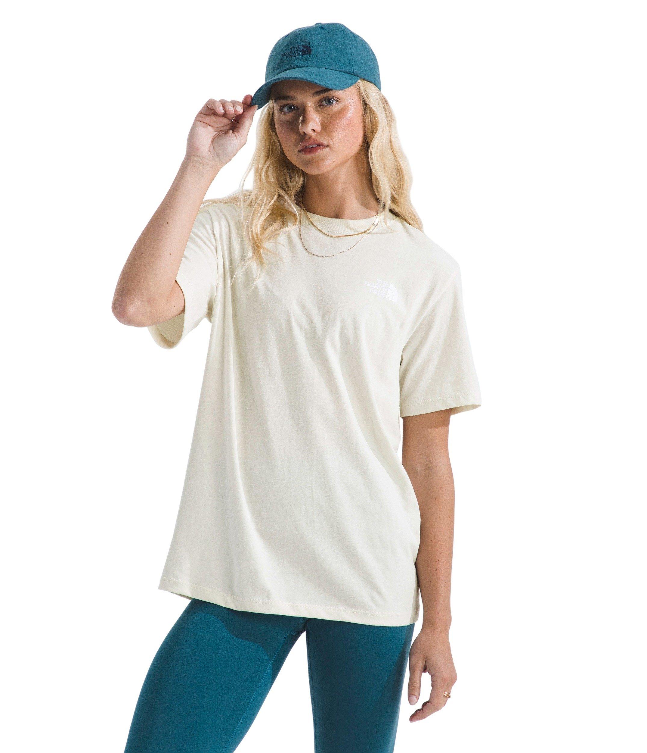 The North Face Women&rsquo;s Evolution Box NSE Fill Short-Sleeve Graphic Tee -White - WHITE Thumbnail View 1