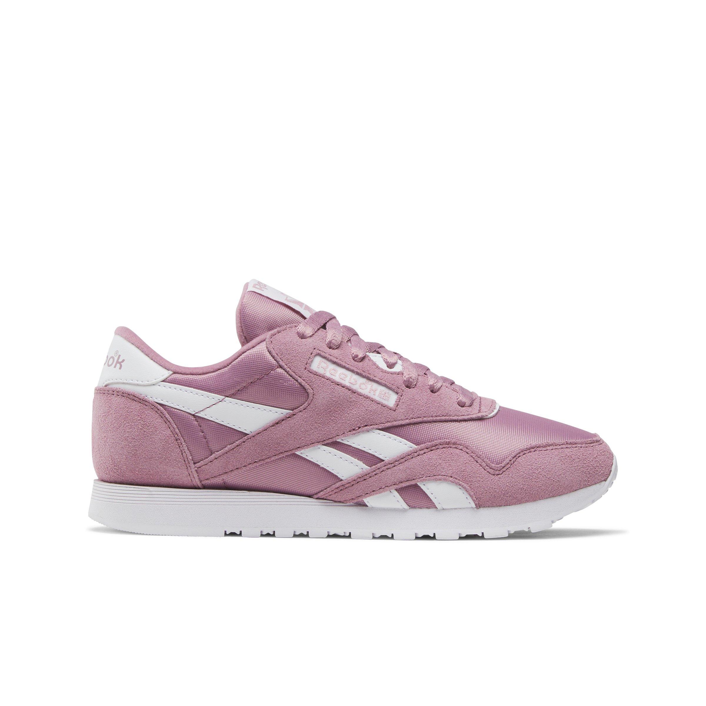 Reebok Classic Nylon "Berry Chill/Berry Chill/Ftwr White" Women's Shoe - BERRY/BERRY/WHITE Thumbnail View 1