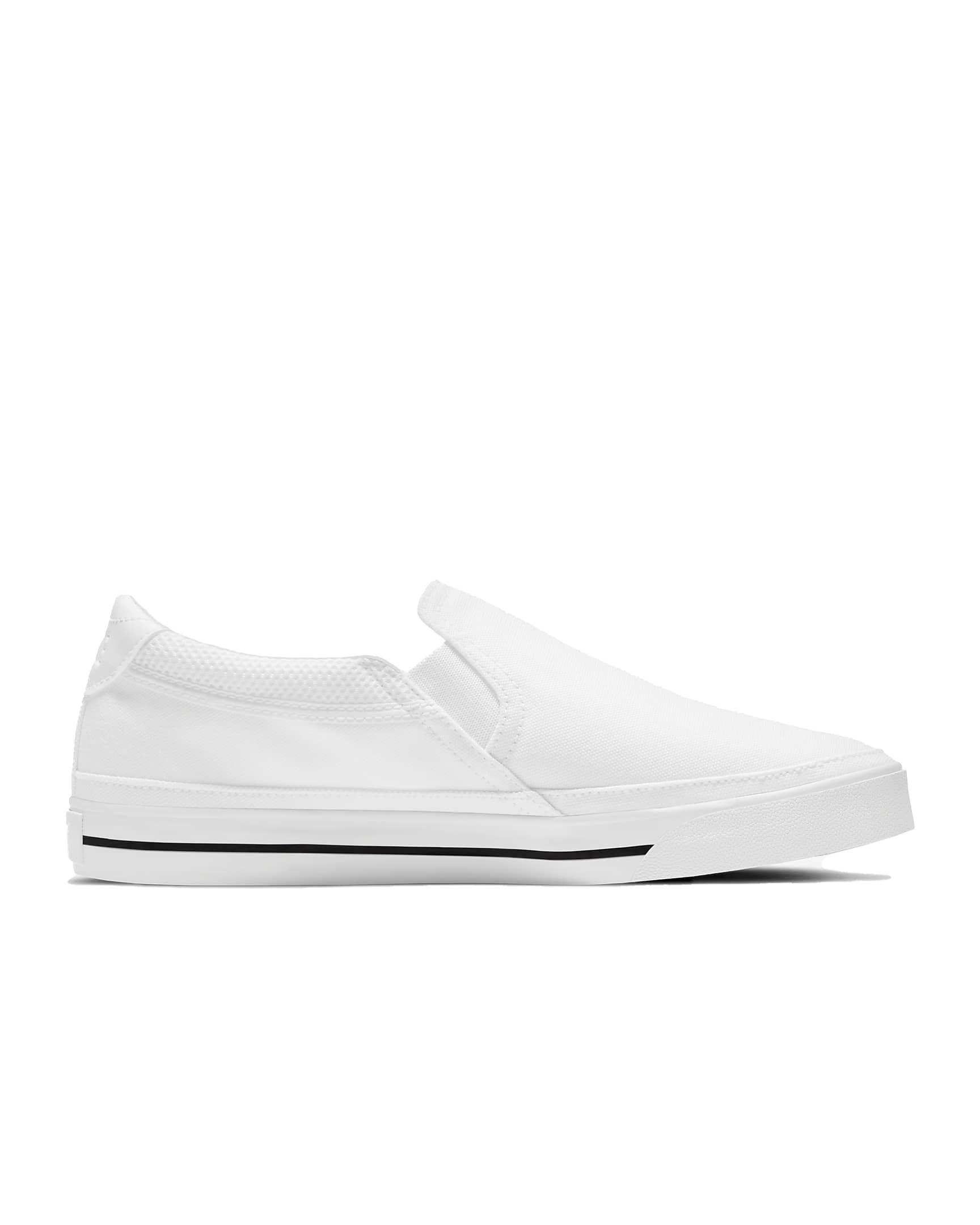 Nike Court Legacy Women's Slip-On Shoe - WHITE Thumbnail View 1
