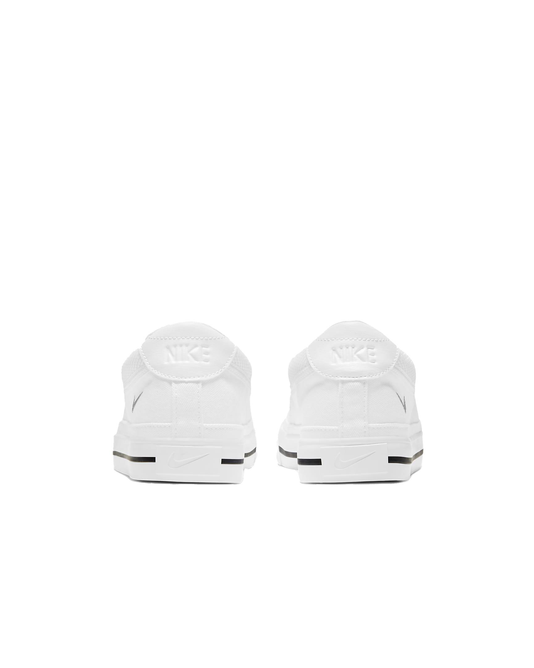 Nike Court Legacy Women's Slip-On Shoe - WHITE Thumbnail View 5