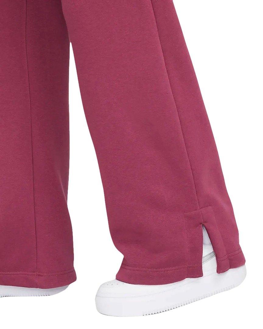 Nike Women's Sportswear Plush Fleece Wideleg Pants - Orange - Hibbett