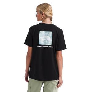 The North Face Women’s Evolution Box NSE Fill Short-Sleeve Graphic Tee -Black