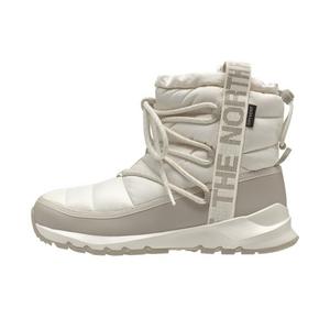 The North Face Thermoball Lace Up "White/Silver" Women's Waterproof Boot
