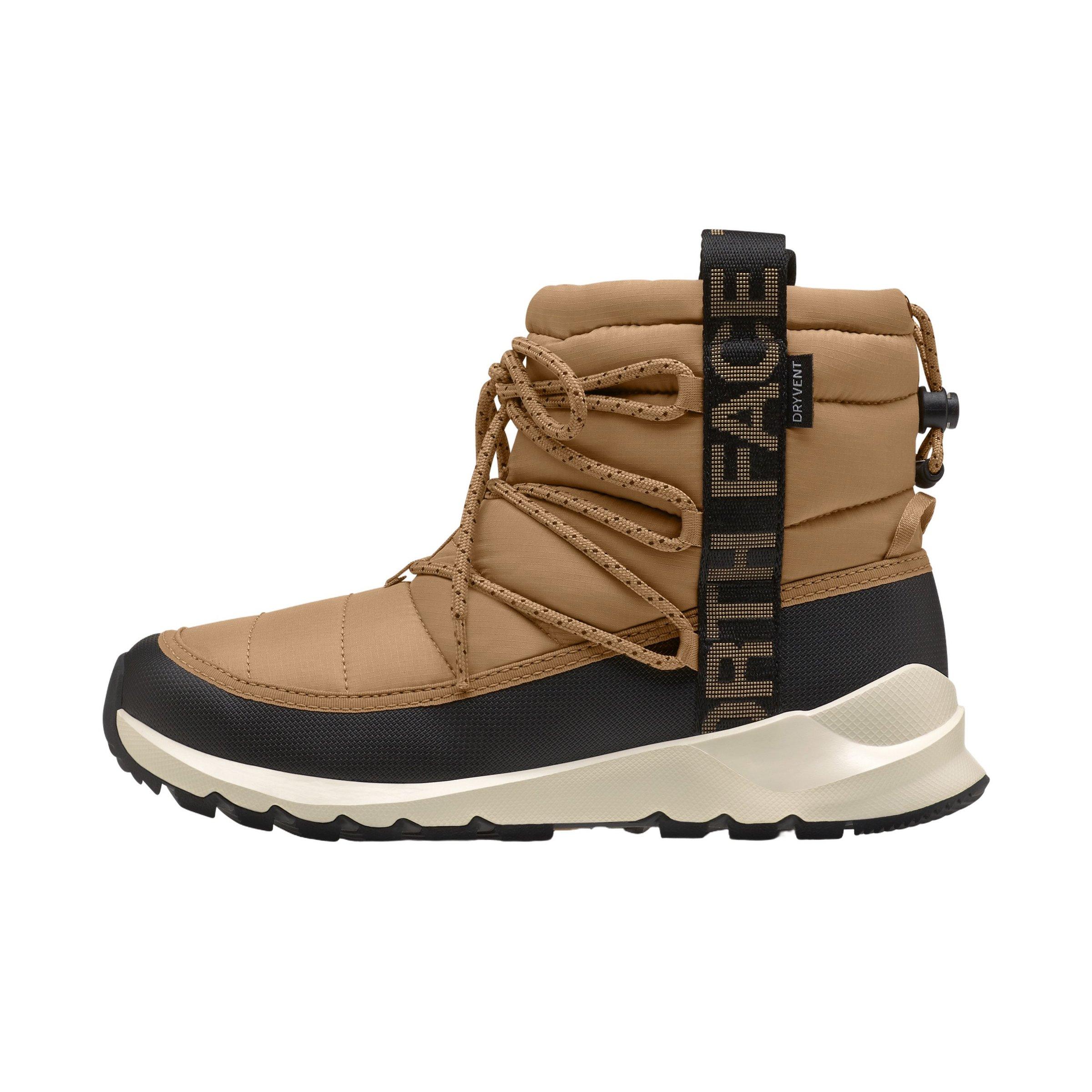 Tan And Black Weather Resistant North Face Boots The North Face Tan Suede Black Waterproof Insulated Warm  main image 3