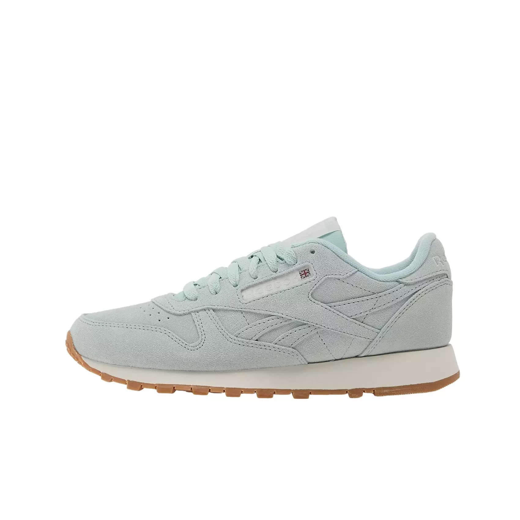 Reebok Classic Leather "Tranquil Teal/Chalk/Gum" Women's Shoe - TEAL/WHITE/BROWN