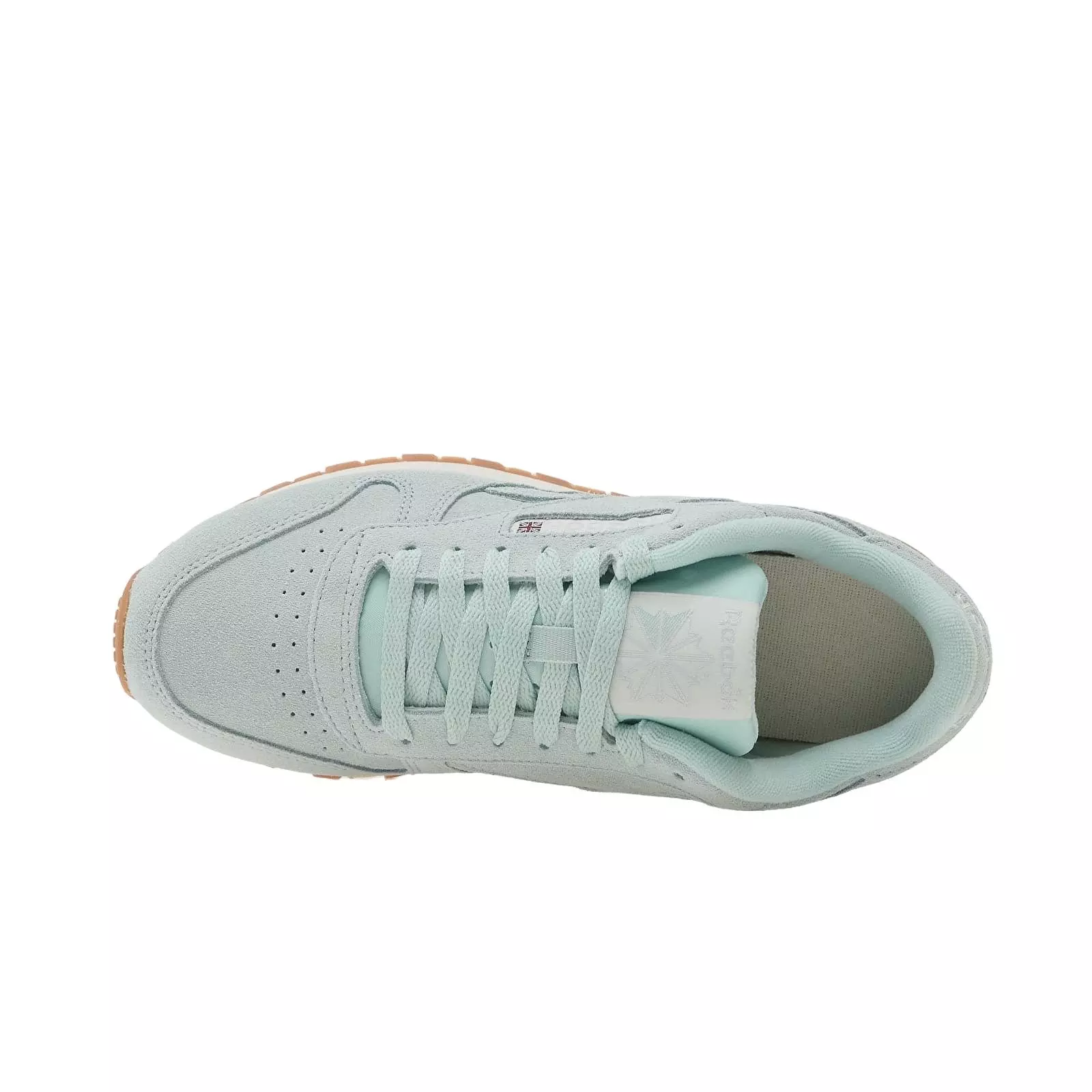 Reebok Classic Leather "Tranquil Teal/Chalk/Gum" Women's Shoe - TEAL/WHITE/BROWN