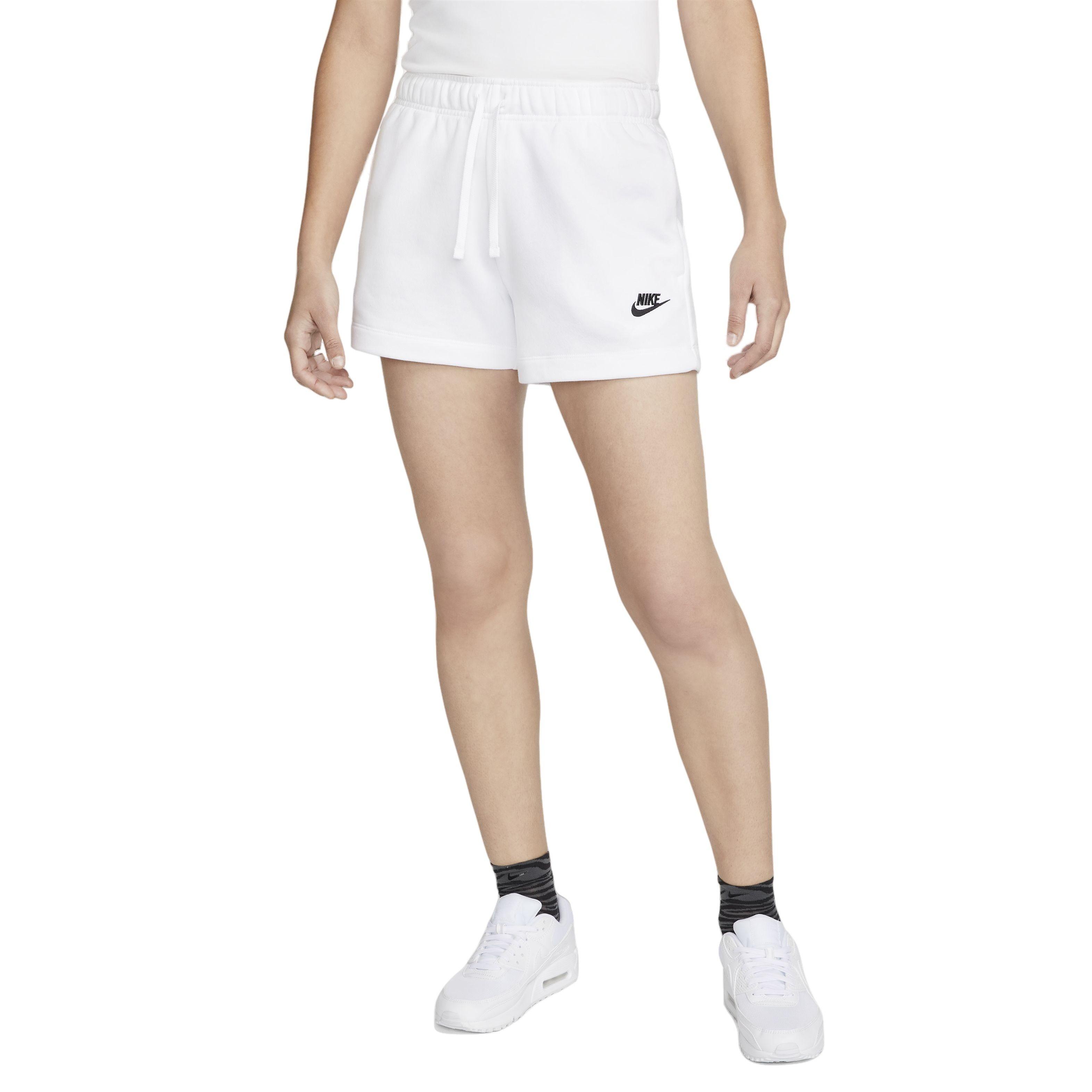 Nike Women's Sportswear Essentials Mid-Rise Club Fleece Short - PINK Thumbnail View 1