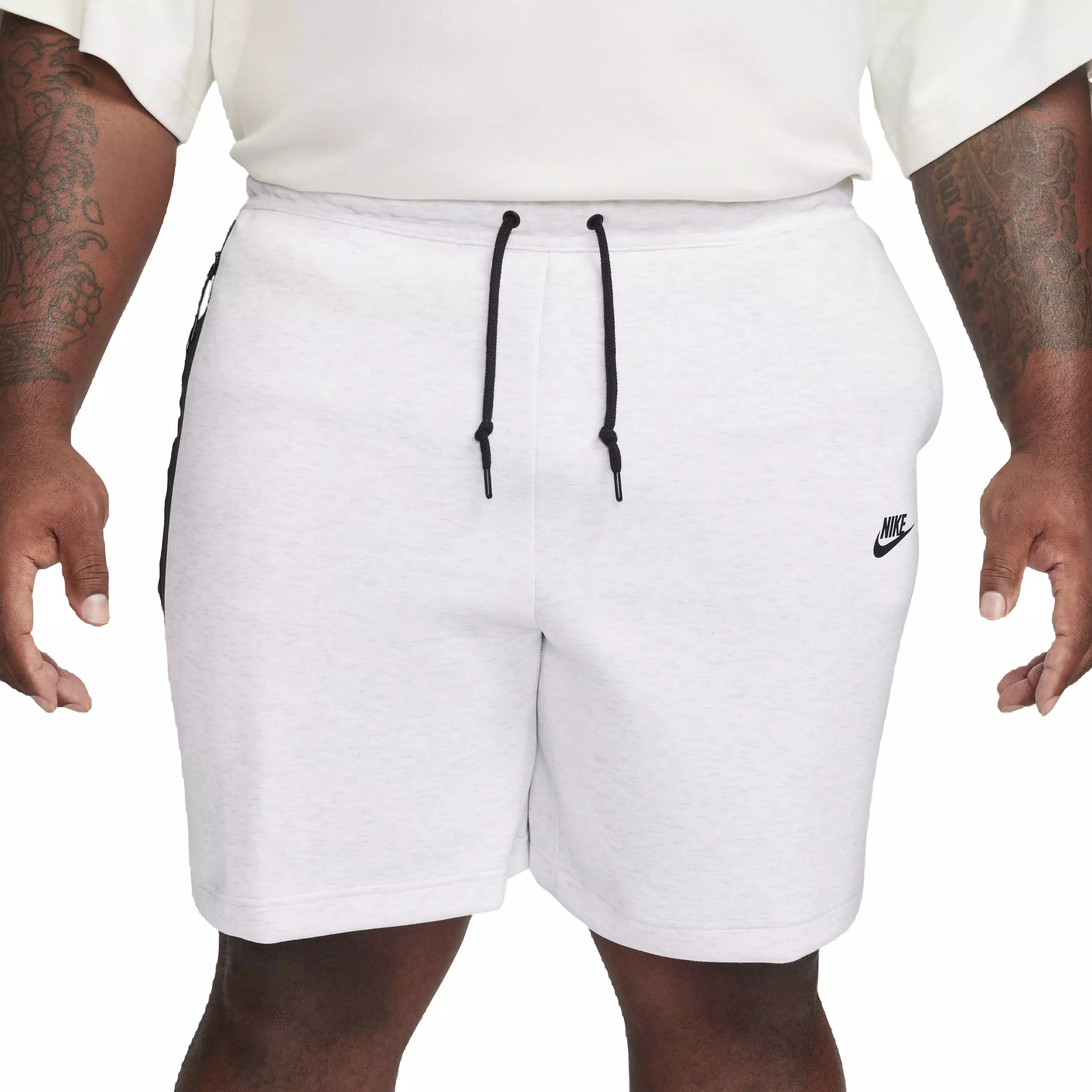 Nike Men's Sportswear Tech Fleece Shorts - WHITE