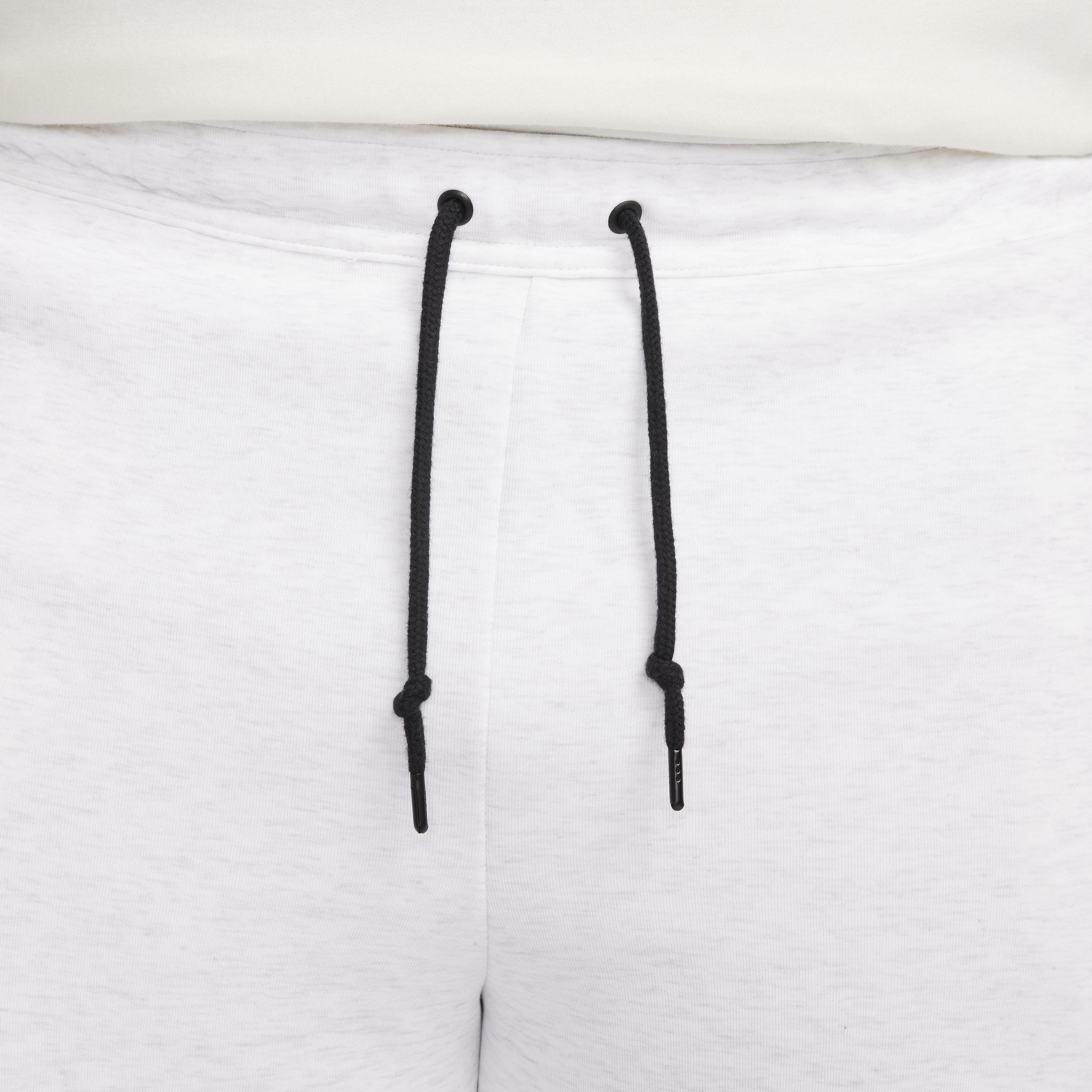 Nike Men's Sportswear Tech Fleece Shorts - WHITE Thumbnail View 4