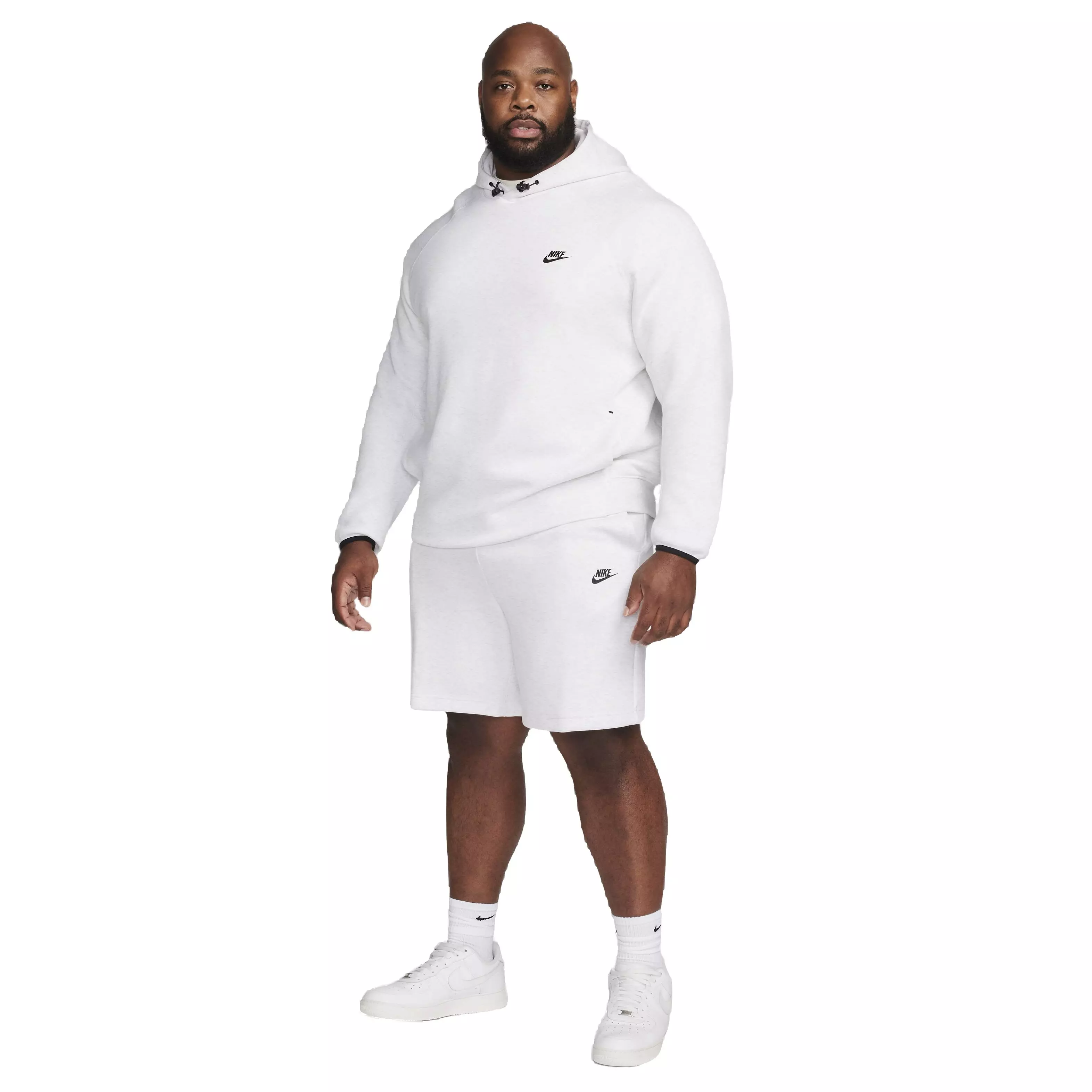 Nike Men's Sportswear Tech Fleece Shorts - WHITE