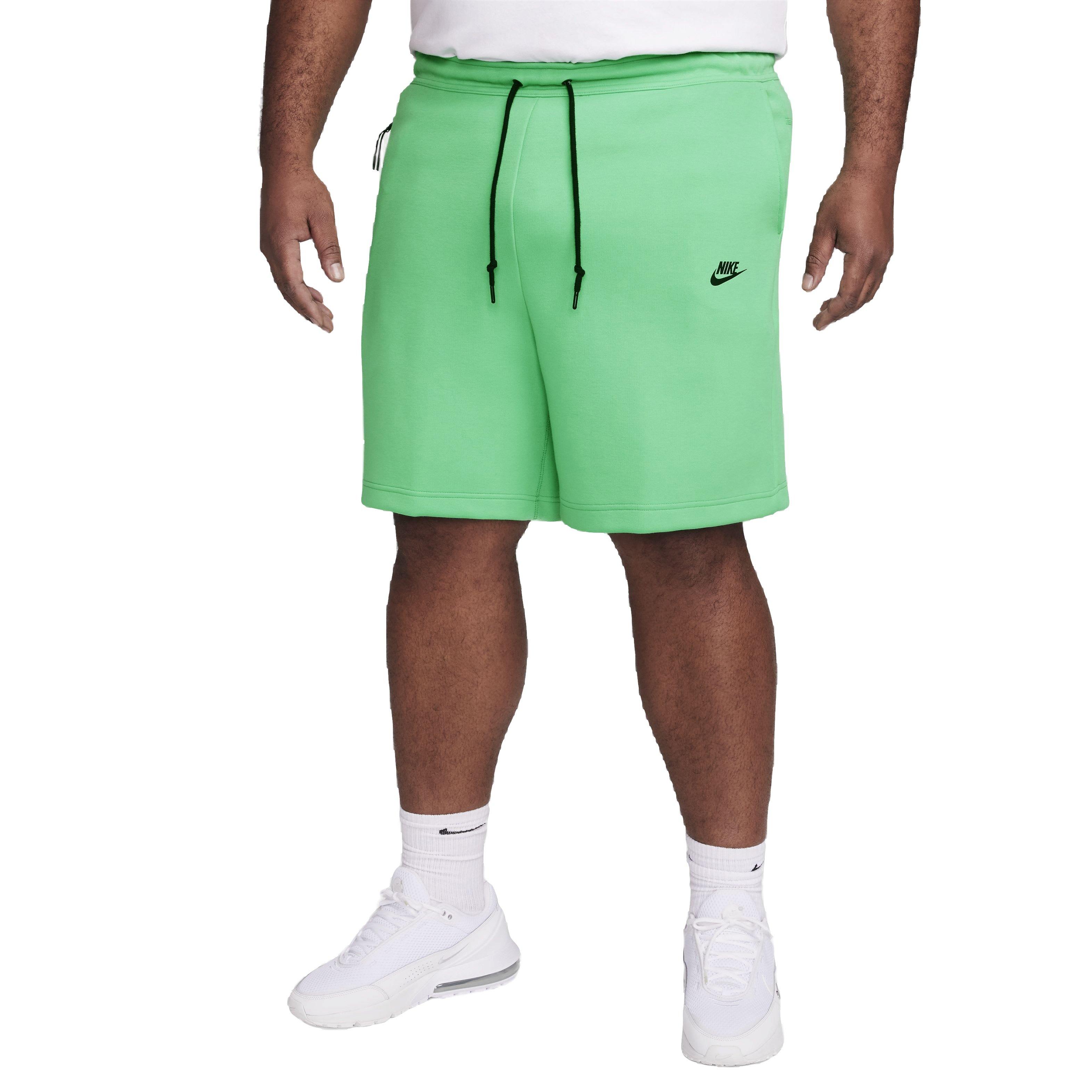 Nike Men's Sportswear Tech Fleece Shorts - GREEN Thumbnail View 1