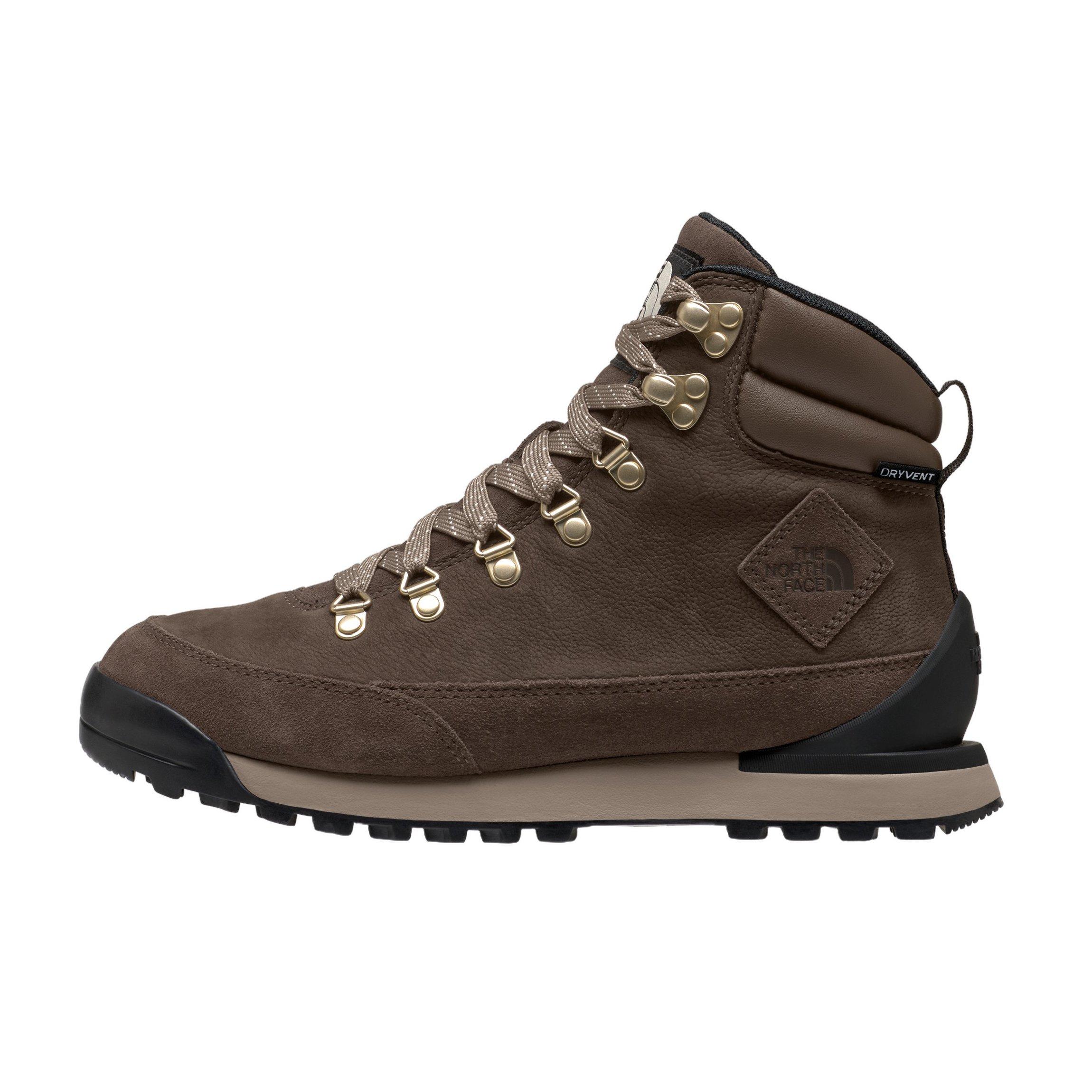 The North Face Back-To-Berkeley IV Leather "Brown" Women's Waterproof Boot - BROWN Thumbnail View 1