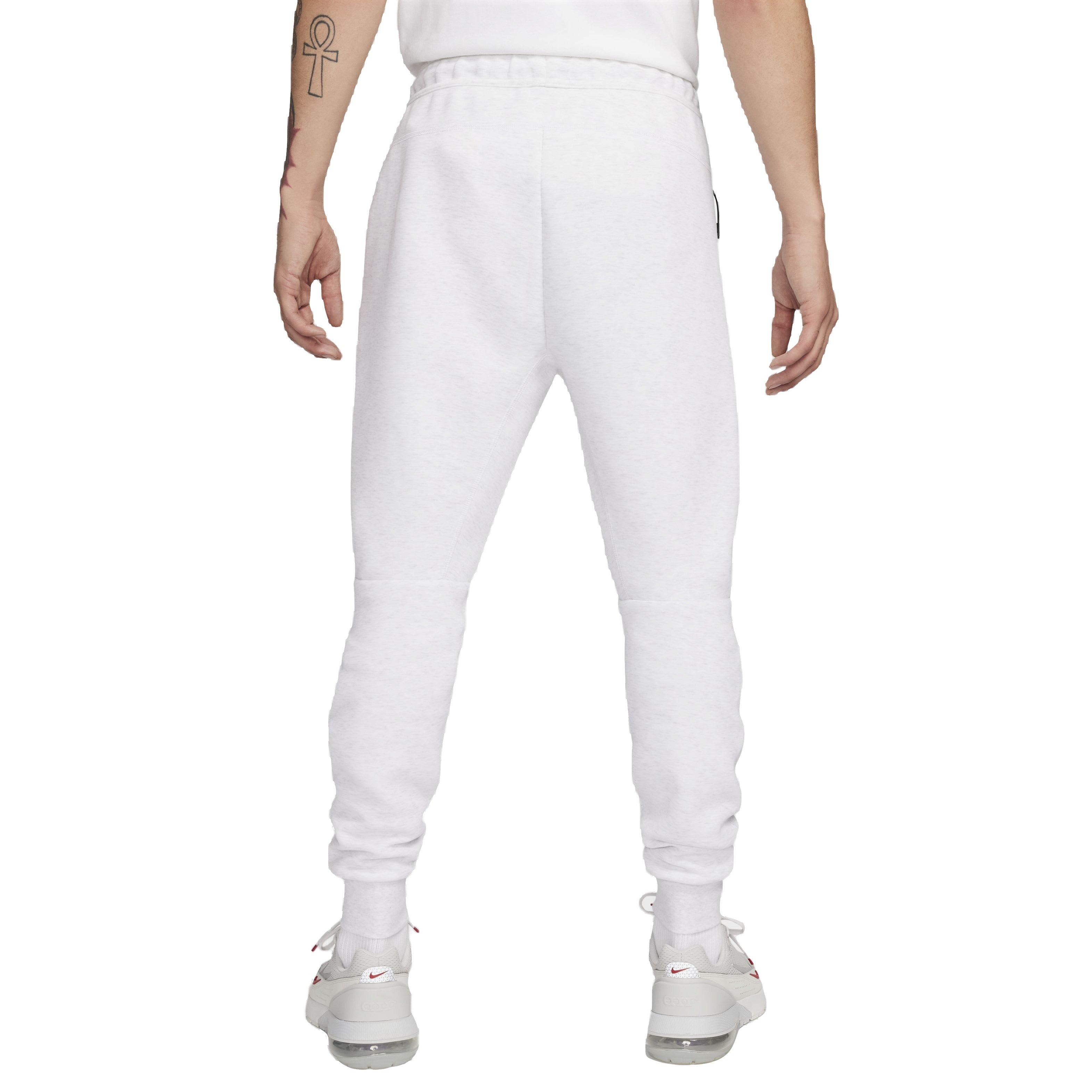 Nike Men's Sportswear Tech Fleece Joggers - WHITE Thumbnail View 2