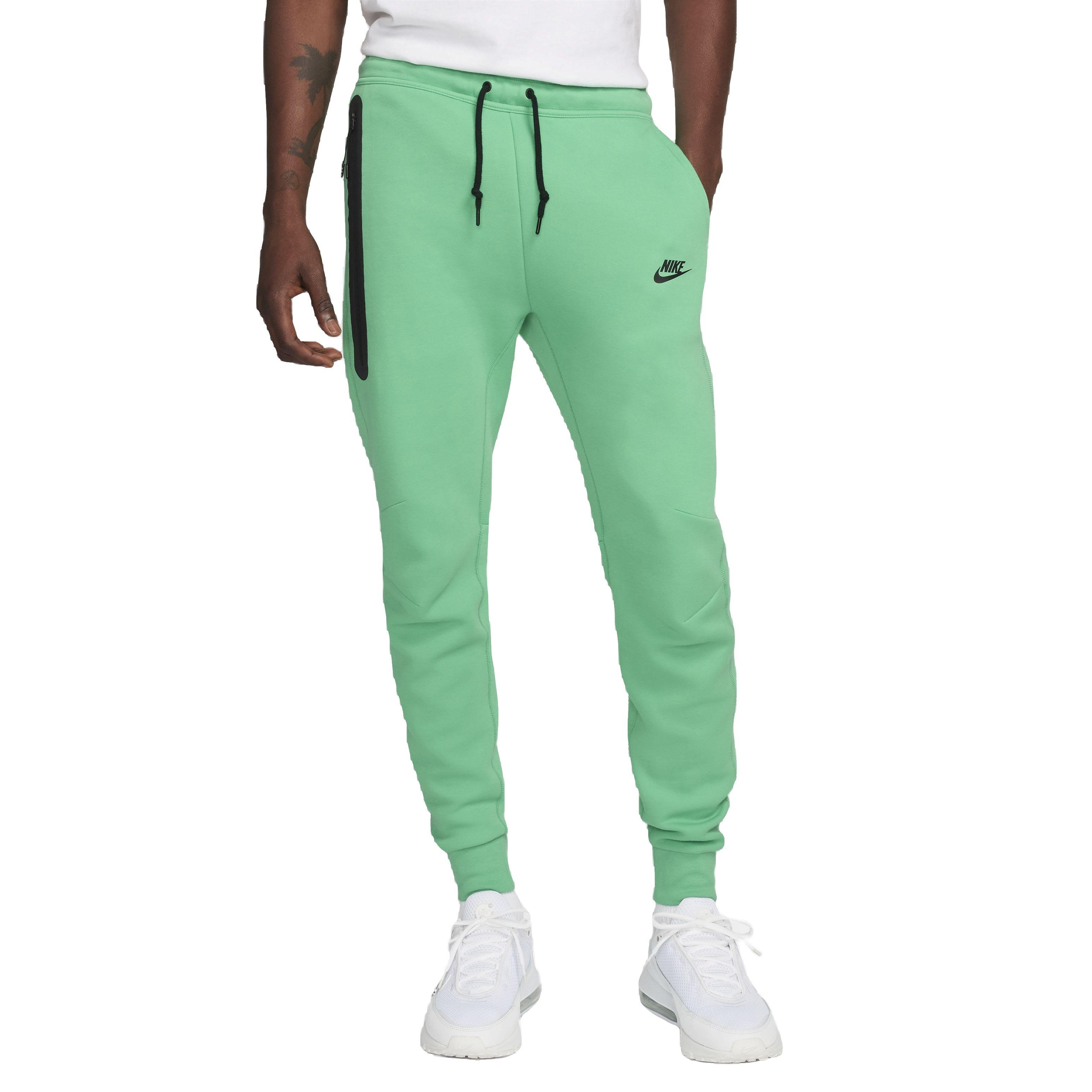 Nike Men's Sportswear Tech Fleece Joggers - GREEN Thumbnail View 1