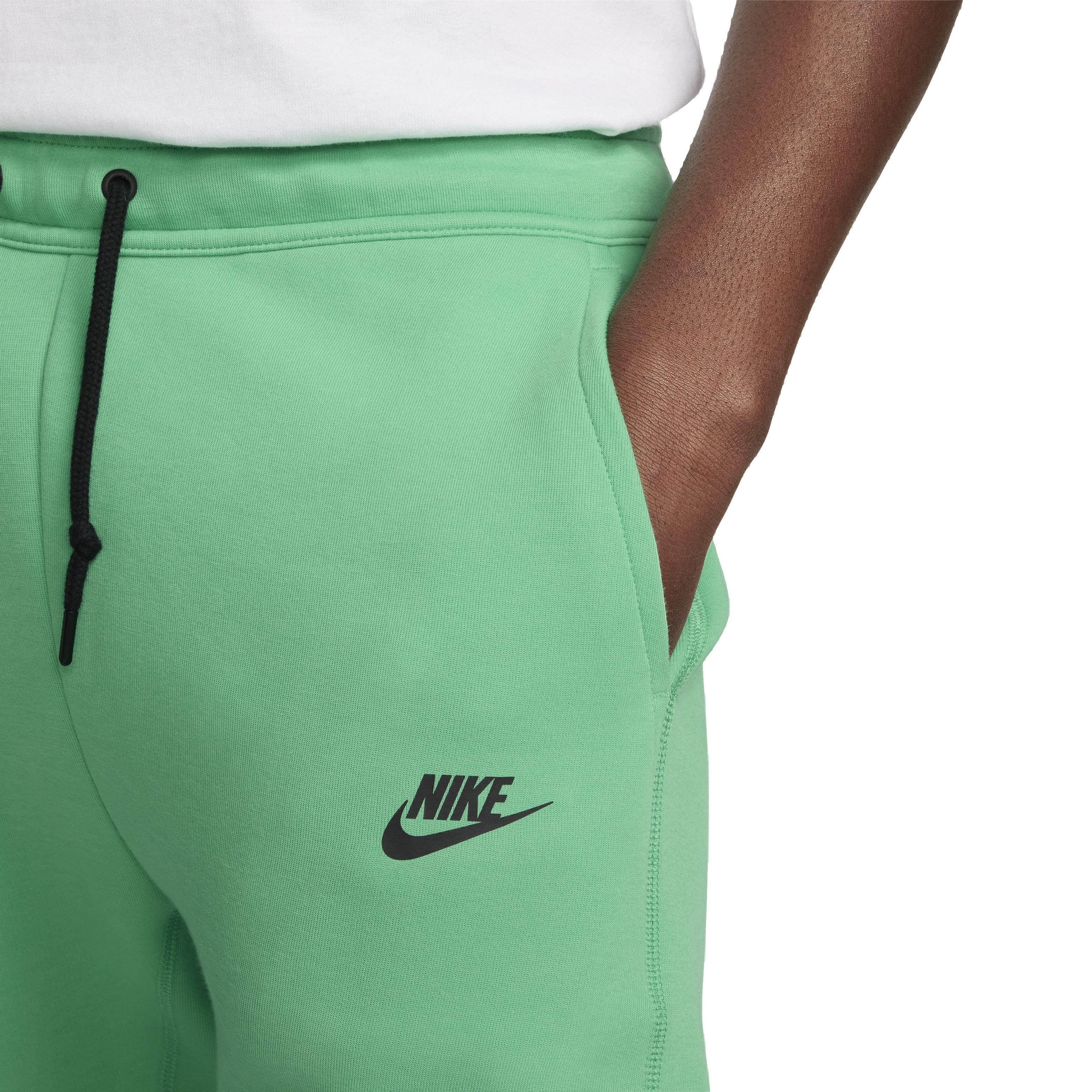 Nike Men's Sportswear Tech Fleece Joggers - GREEN Thumbnail View 4