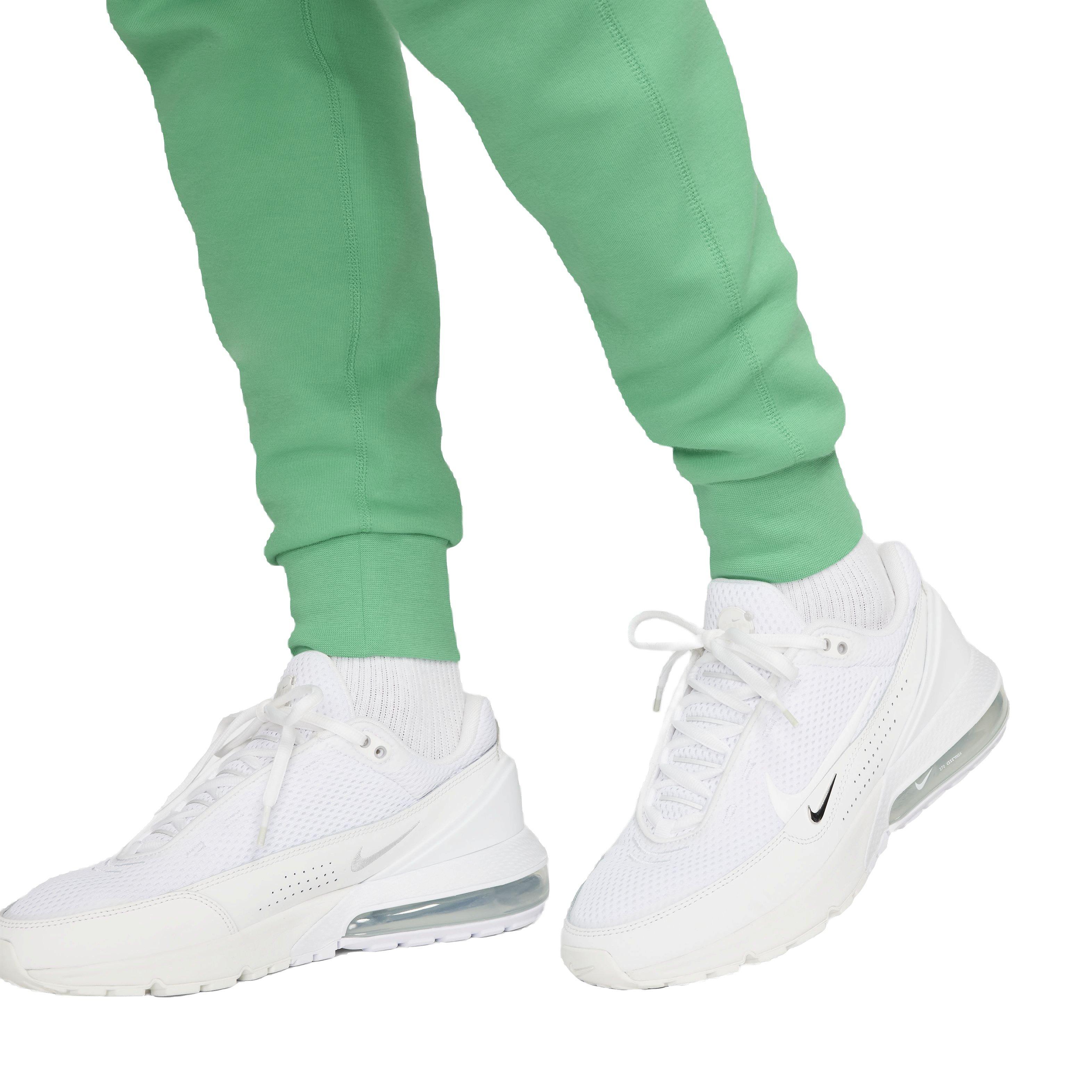 Nike Men's Sportswear Tech Fleece Joggers - GREEN Thumbnail View 8