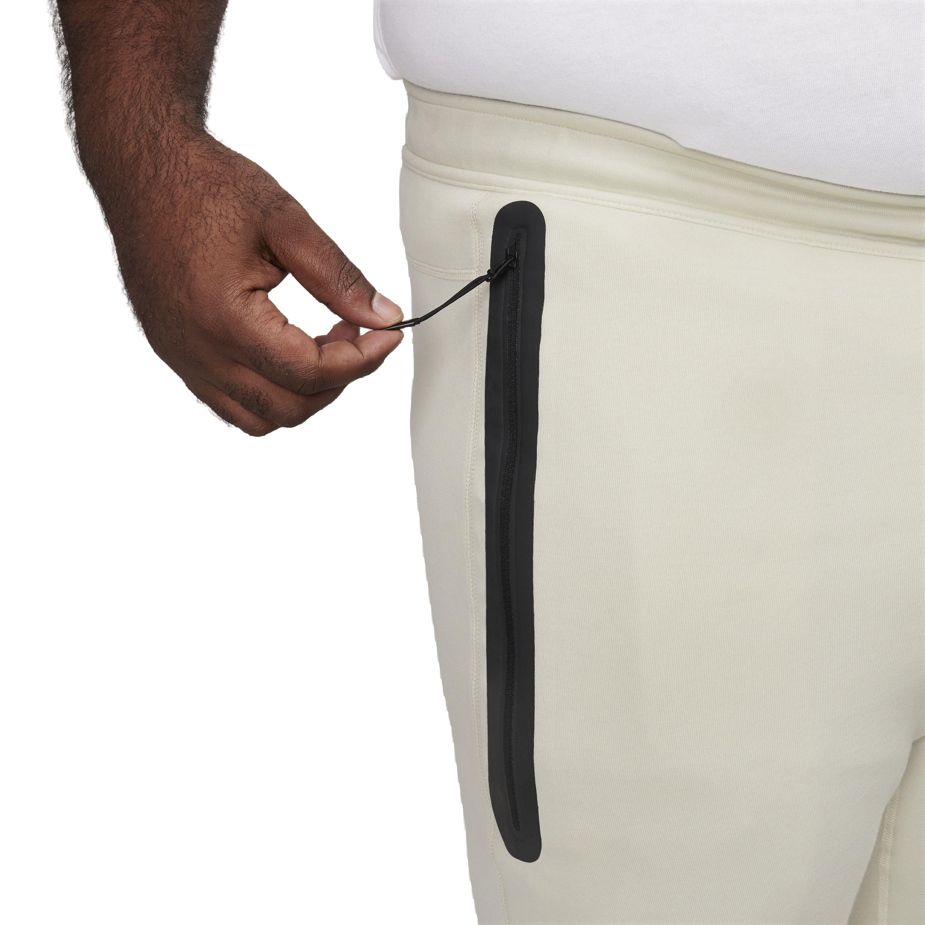 Nike Men's Sportswear Tech Fleece Joggers - LT GREEN Thumbnail View 5