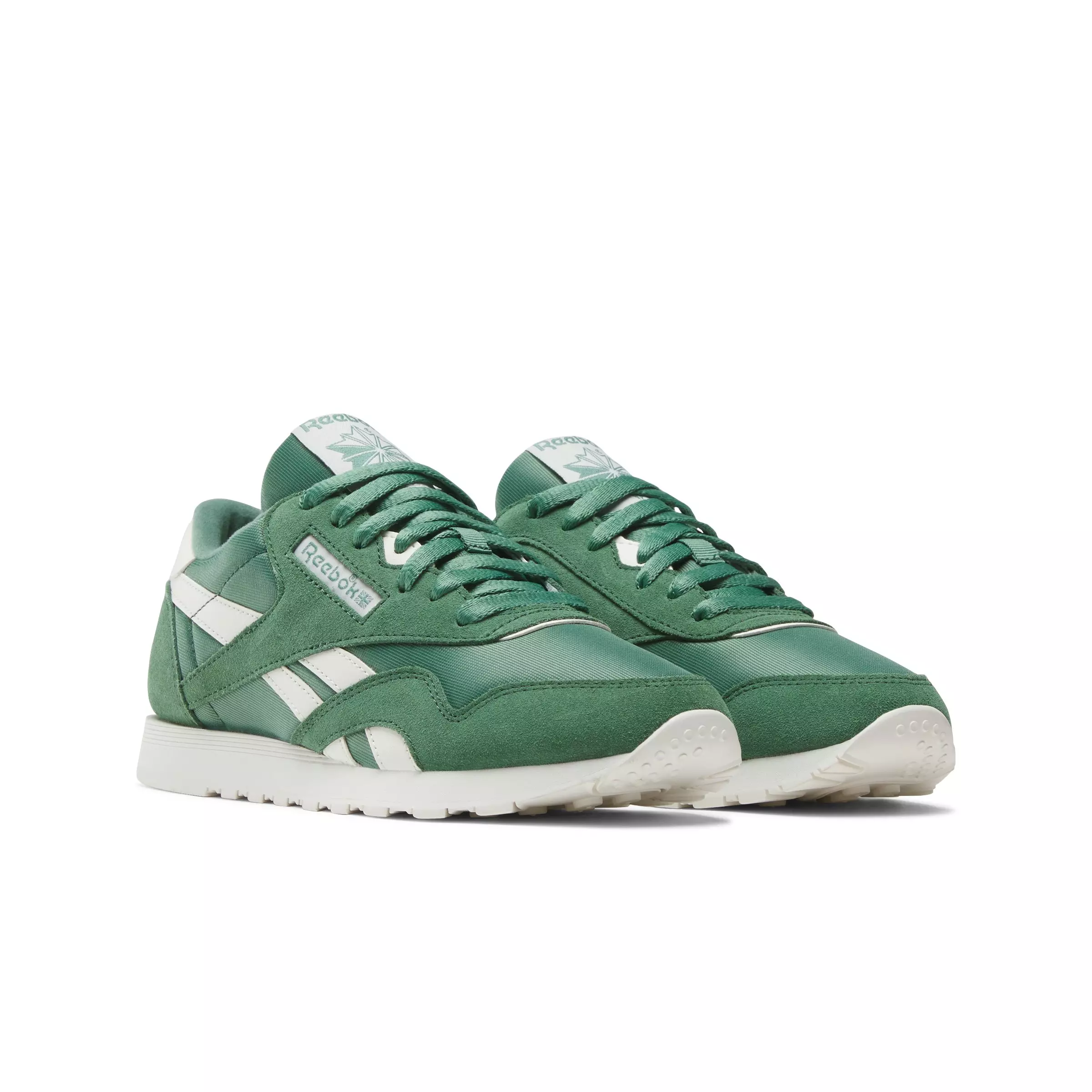 Reebok Classic Nylon "Field Green/Field Green/Chalk" Women's Shoe - GREEN/GREEN/CHALK