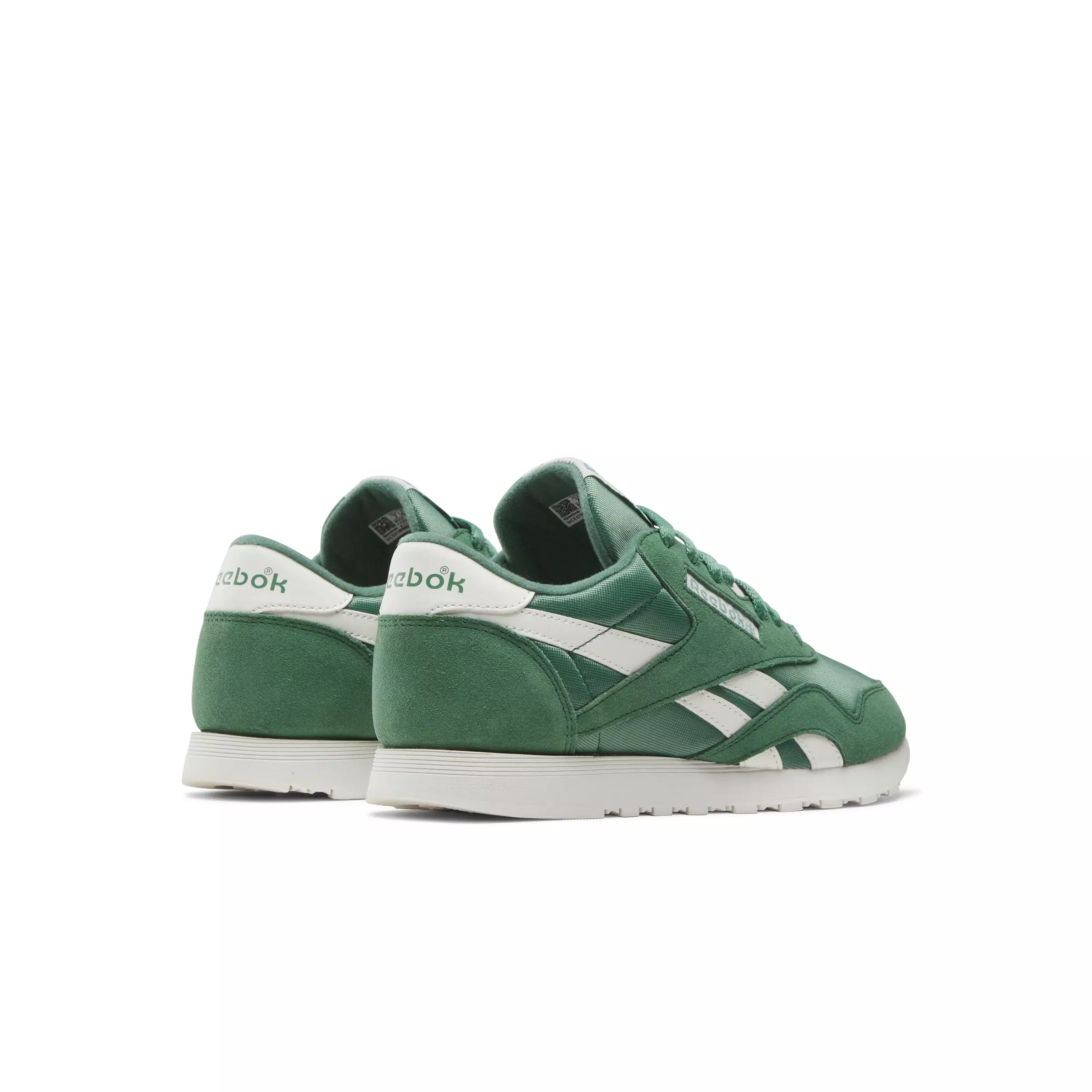 Reebok Classic Nylon "Field Green/Field Green/Chalk" Women's Shoe - GREEN/GREEN/CHALK