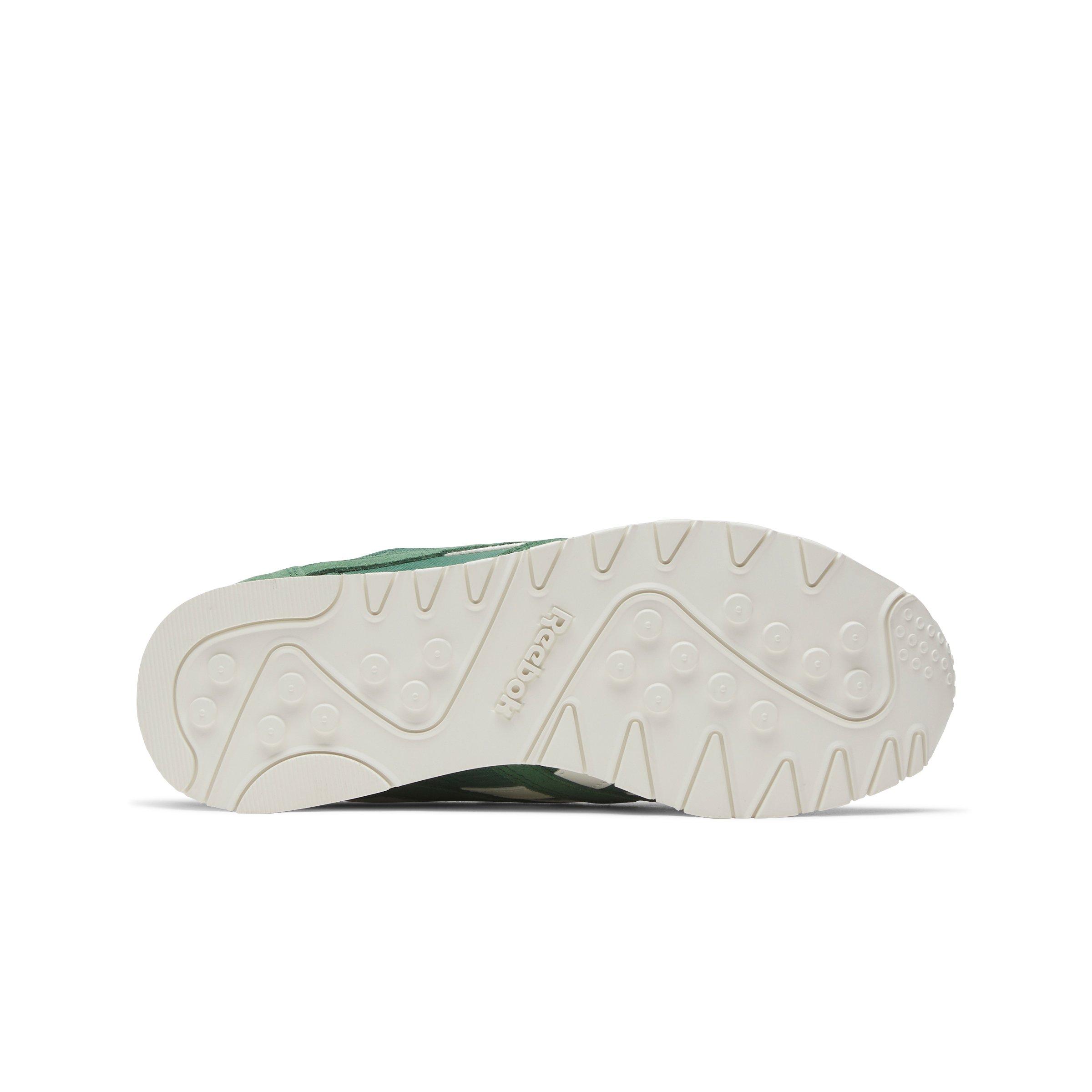 Reebok Classic Nylon "Field Green/Field Green/Chalk" Women's Shoe - GREEN/GREEN/CHALK Thumbnail View 5