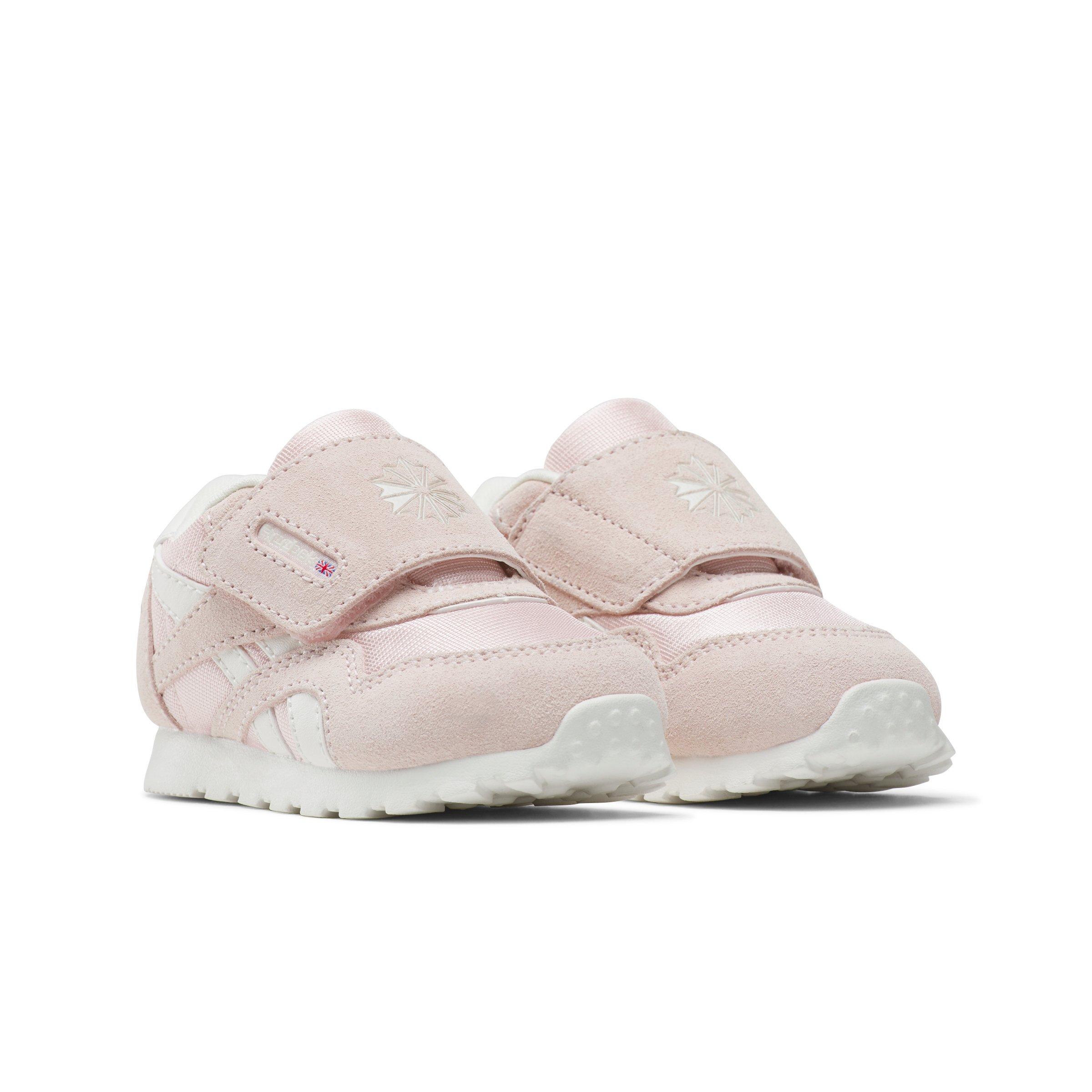 Reebok Classic Nylon "Light Pink/White" Infant Girls' Shoe - LT PINK/WHITE Thumbnail View 2