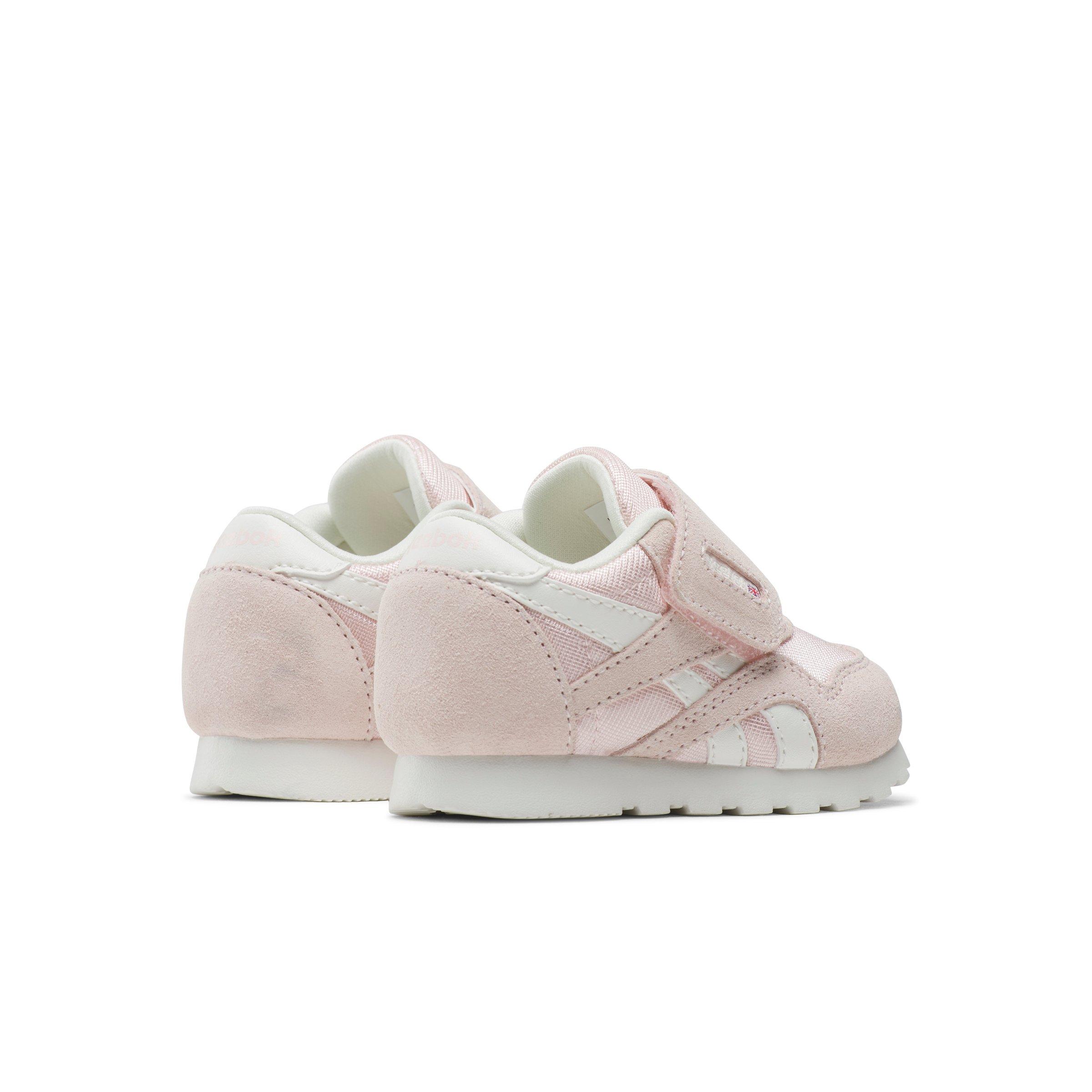 Reebok Classic Nylon "Light Pink/White" Infant Girls' Shoe - LT PINK/WHITE Thumbnail View 3