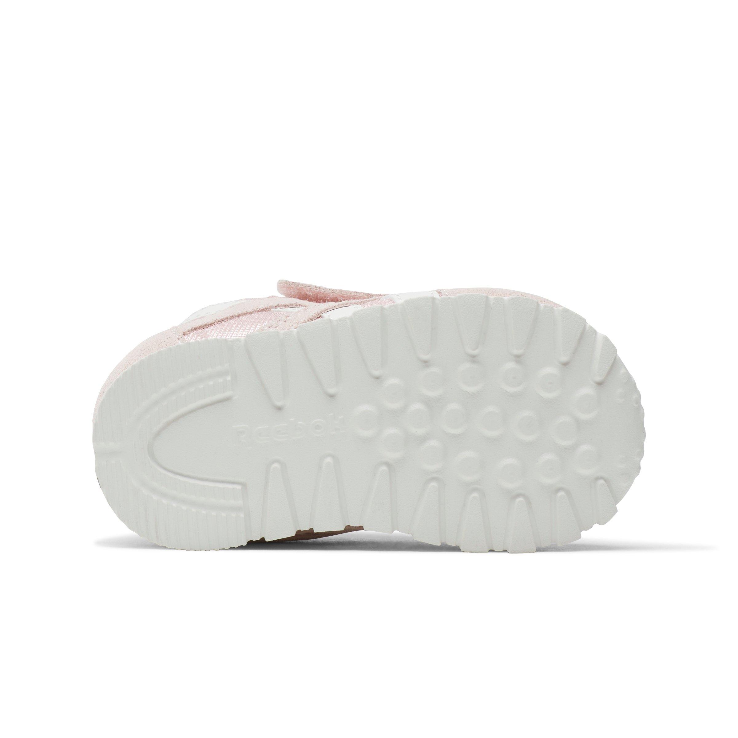Reebok Classic Nylon "Light Pink/White" Infant Girls' Shoe - LT PINK/WHITE Thumbnail View 5
