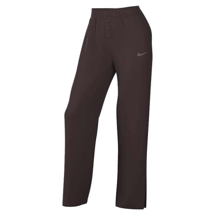 Nike Women's Everyday Women's High-Waisted Wide-Leg French Terry Pants - BROWN