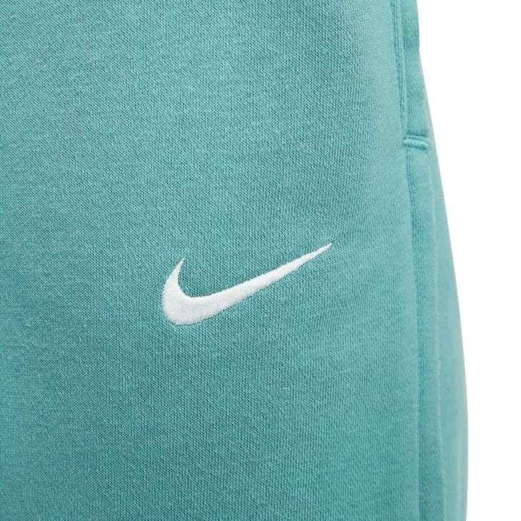 Nike Women's Everyday Women's High-Waisted Wide-Leg French Terry Pants - GREEN Thumbnail View 4