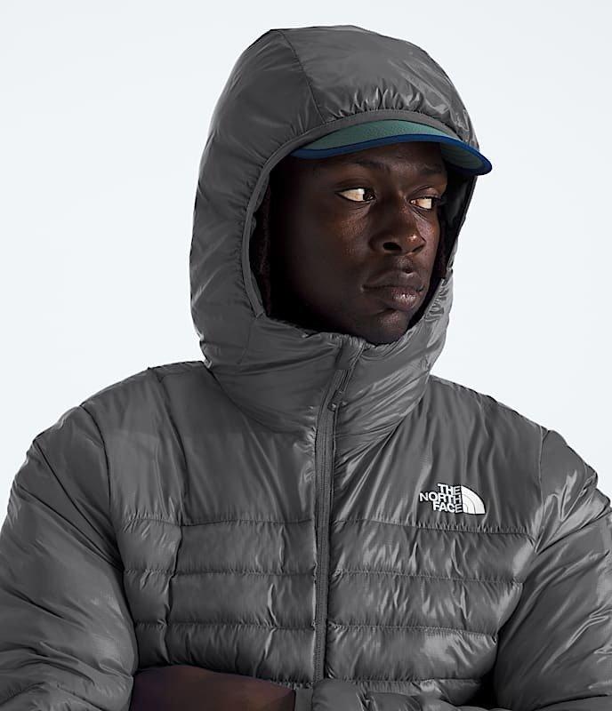 The North Face Men's Terra Peak Hooded Jacket - Grey - GREY Thumbnail View 4