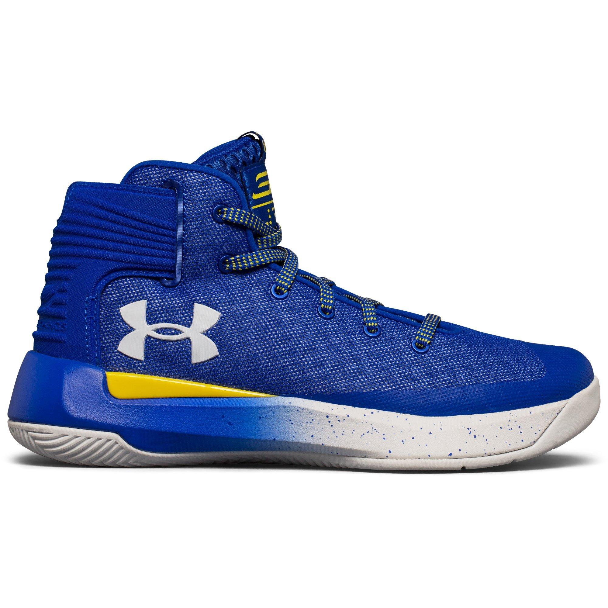 steph curry shoes white and blue