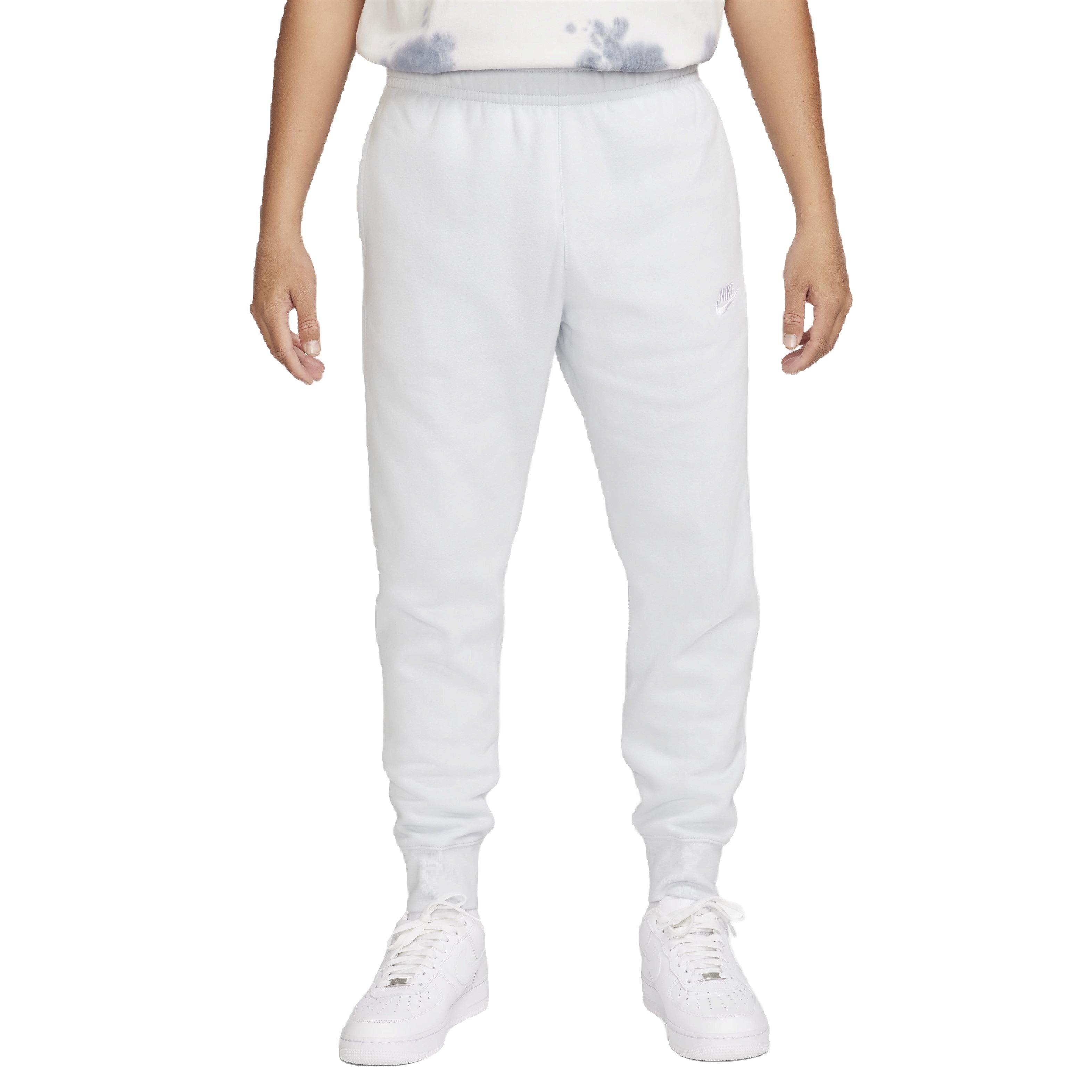 Nike Men's Sportswear Club Fleece Joggers - White - WHITE Thumbnail View 1