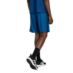 adidas Men's Workout Essentials Base 3-Stripes Pique 9" Shorts - Blue/Black