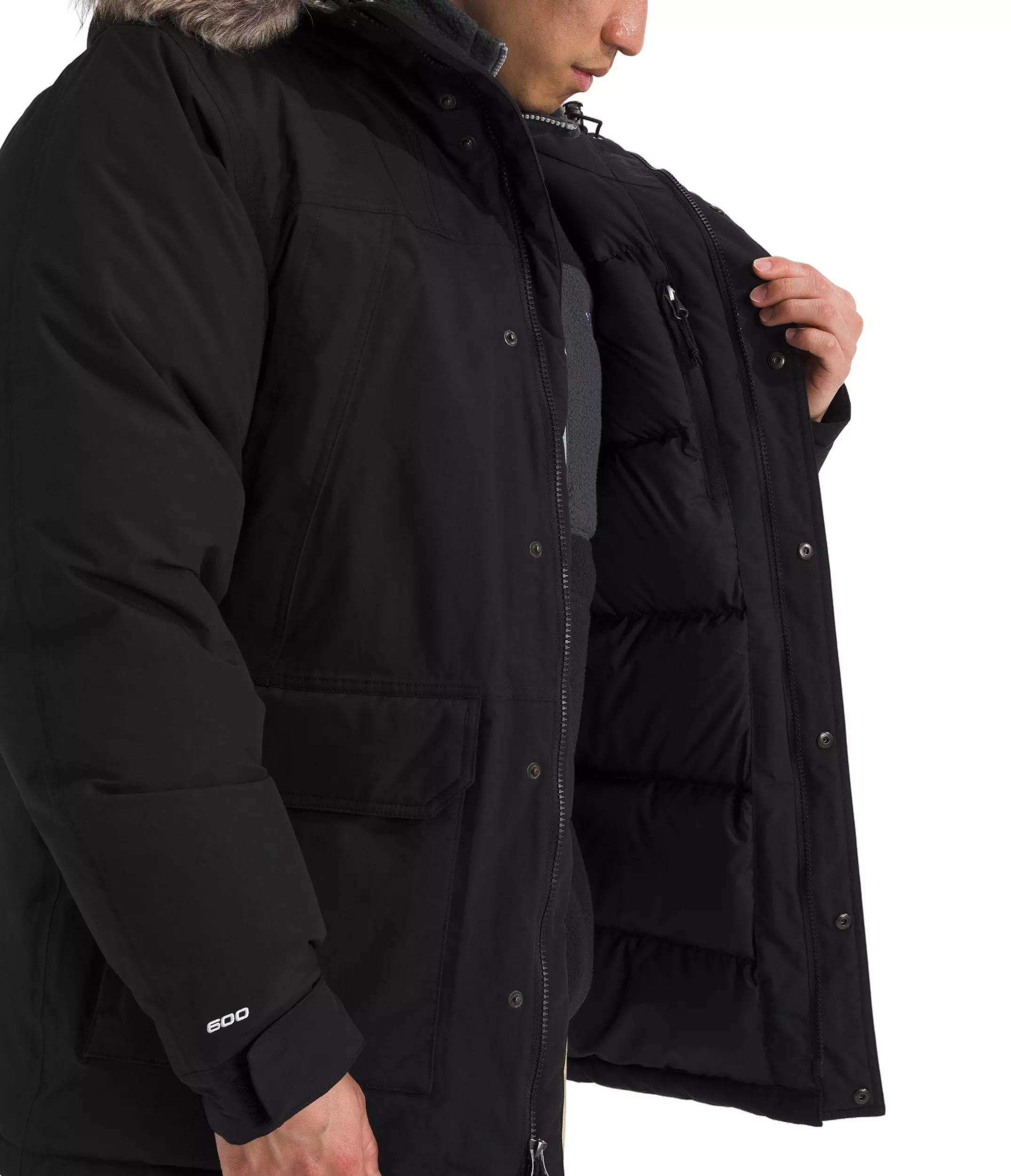 The North Face Men's McMurdo Parka - Black - BLACK