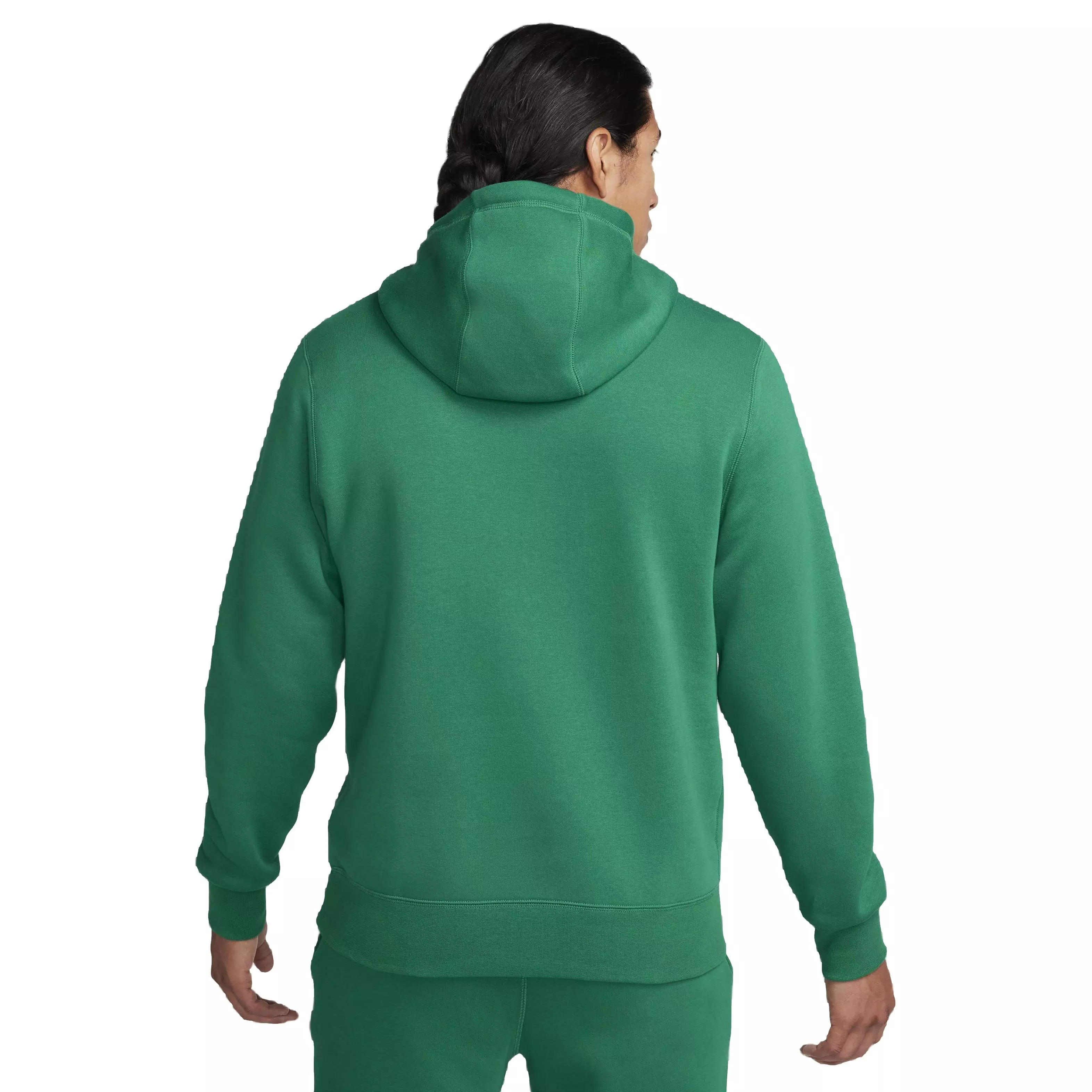 Nike Men's Club Fleece Pullover Hoodie - GREEN