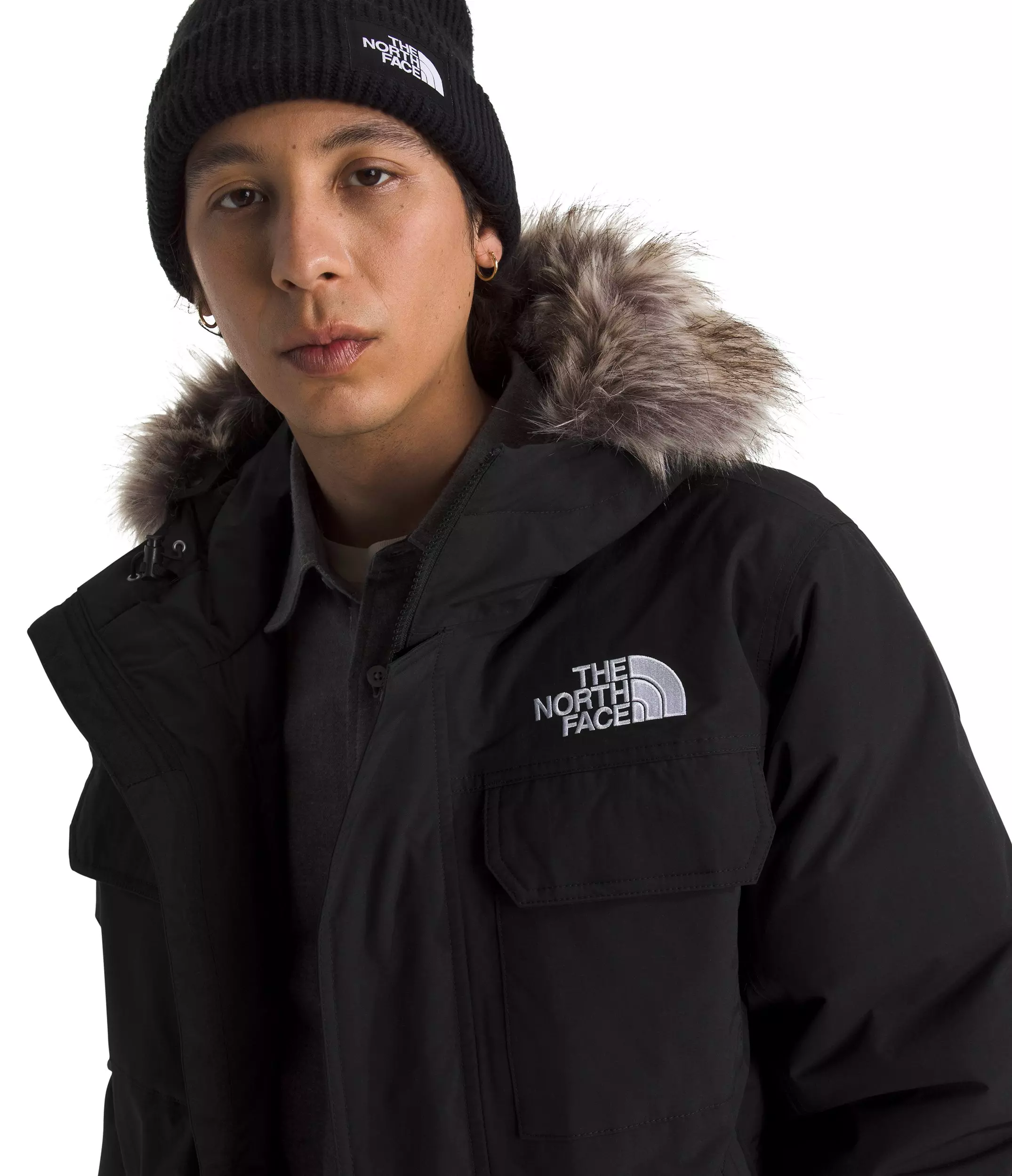 The North Face Men's McMurdo Bomber Jacket - Black - BLACK