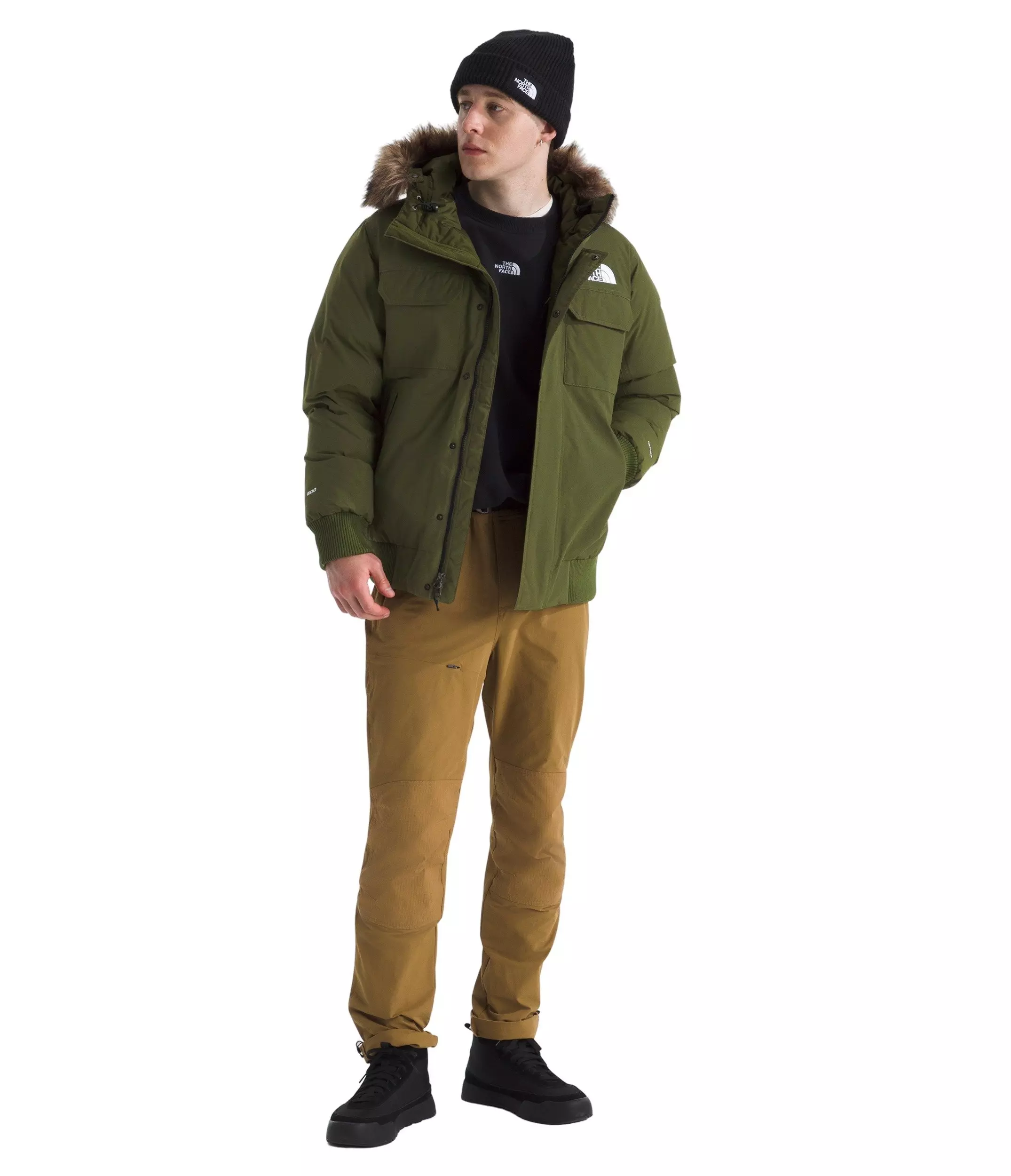 The North Face Men's McMurdo Bomber Jacket - Green - GREEN