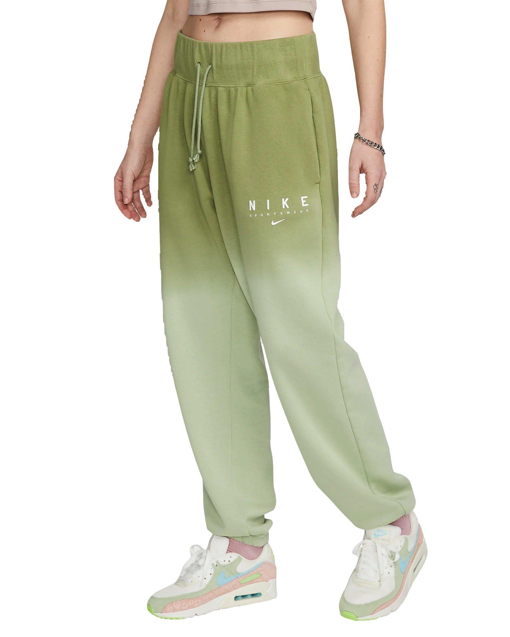 Nike Women's Sportswear Essentials Phoenix Fleece High Rise-Honeydew/Green  - Hibbett