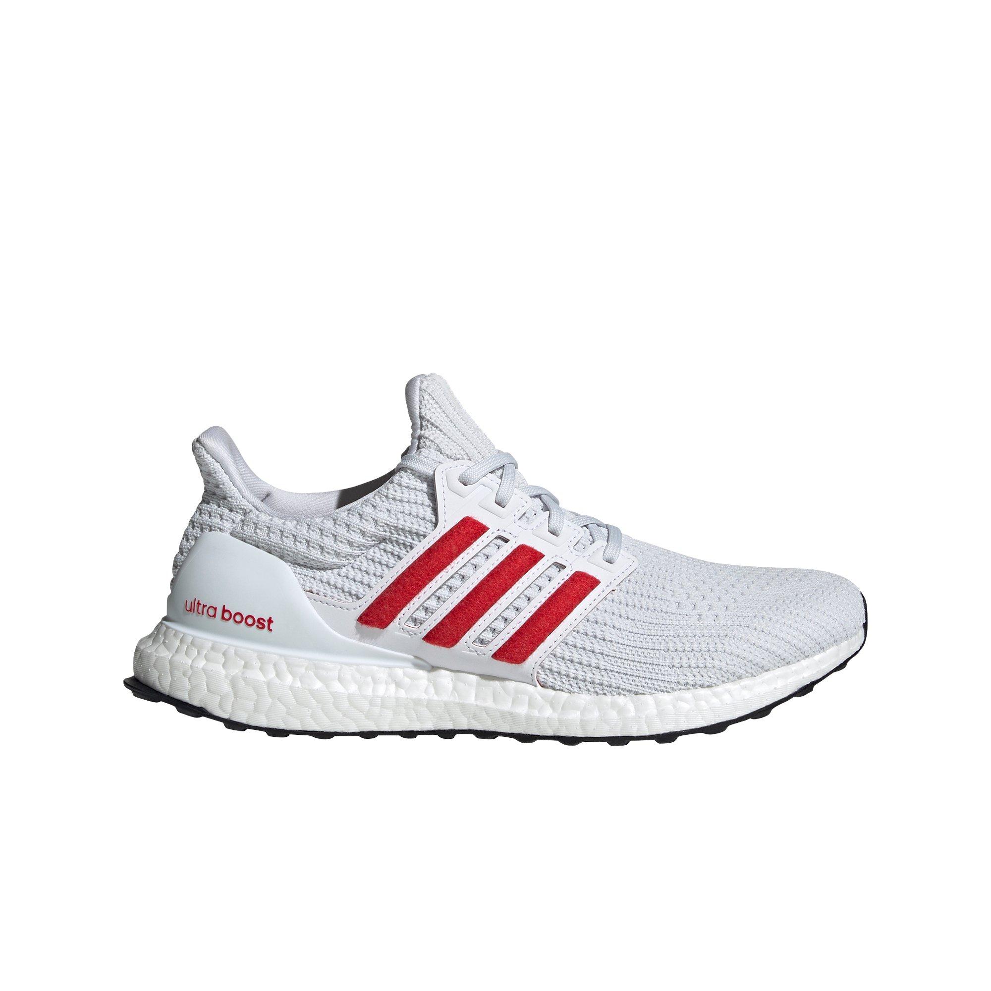 Adidas ultra boost hot sale white red