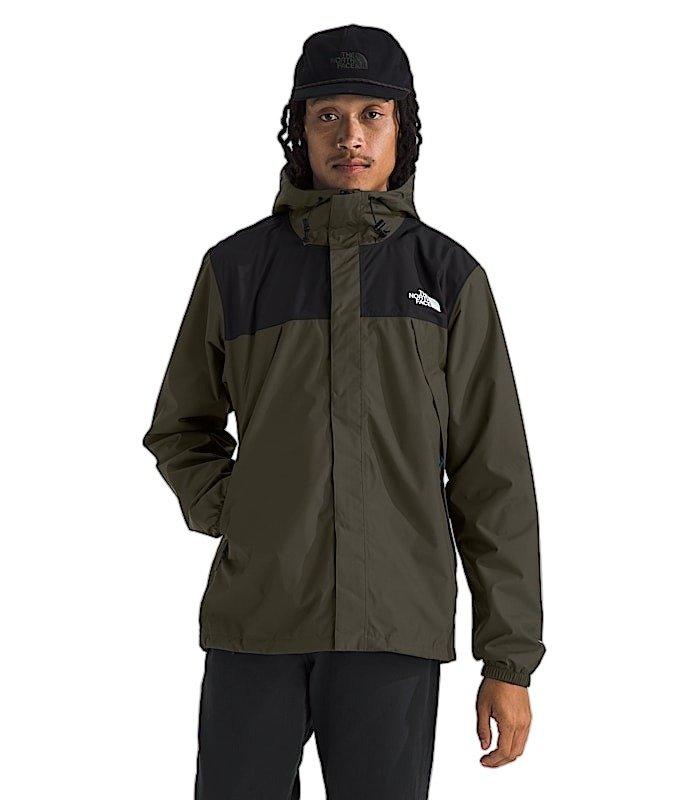 The North Face Men's Antora Jacket - Green/Black - GREEN/BLACK Thumbnail View 1