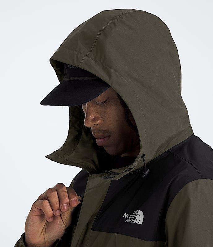 The North Face Men's Antora Jacket - Green/Black - GREEN/BLACK Thumbnail View 3